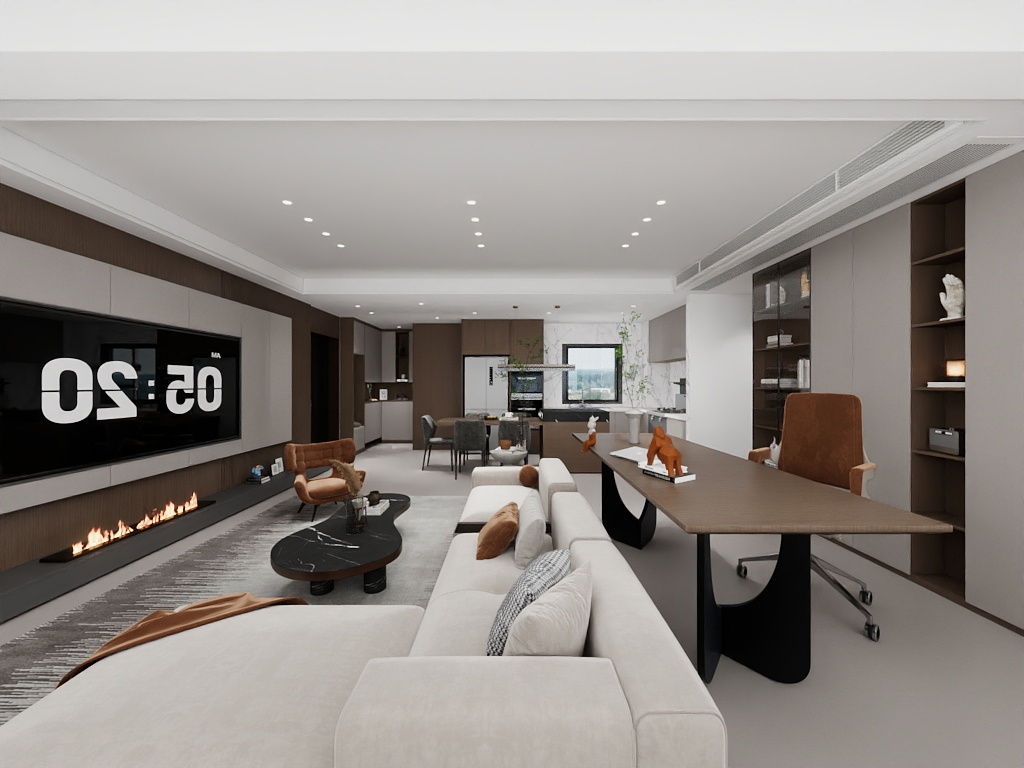 设计师殷俊-长江天玺132-装修设计方案