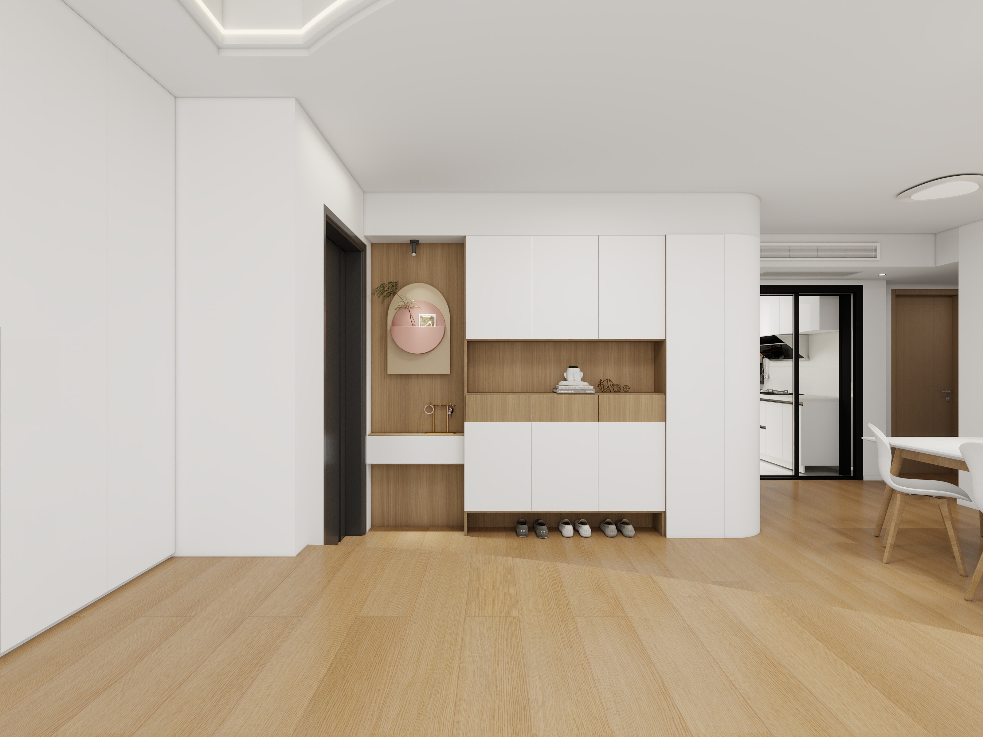 欢欢兔-梧州路 进门鞋柜薄-装修设计方案