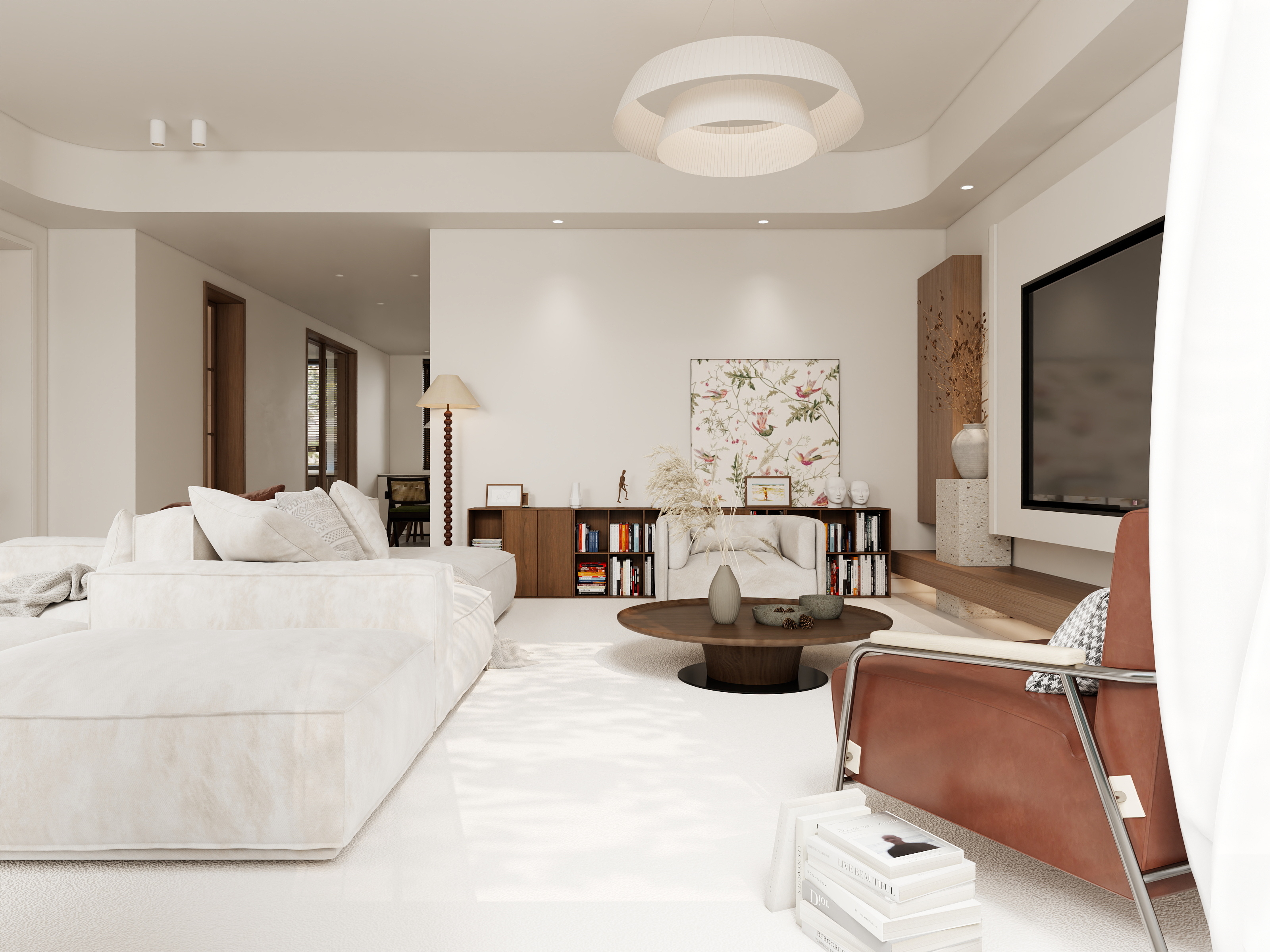 DING一996-二连浩特自然中古风设计方案-装修设计方案