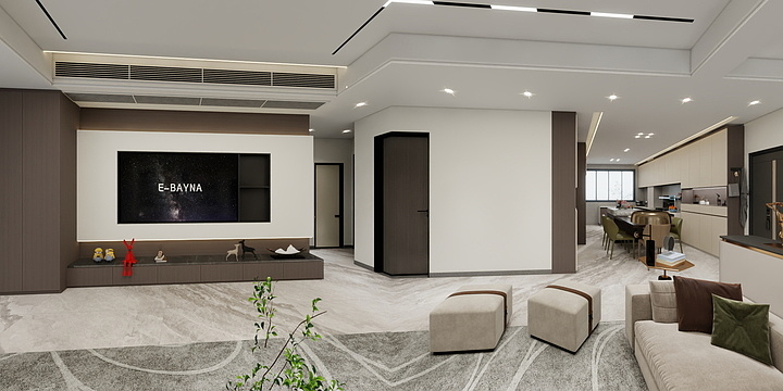 丿F-燊海森林※御景湾王女士雅居-装修设计方案