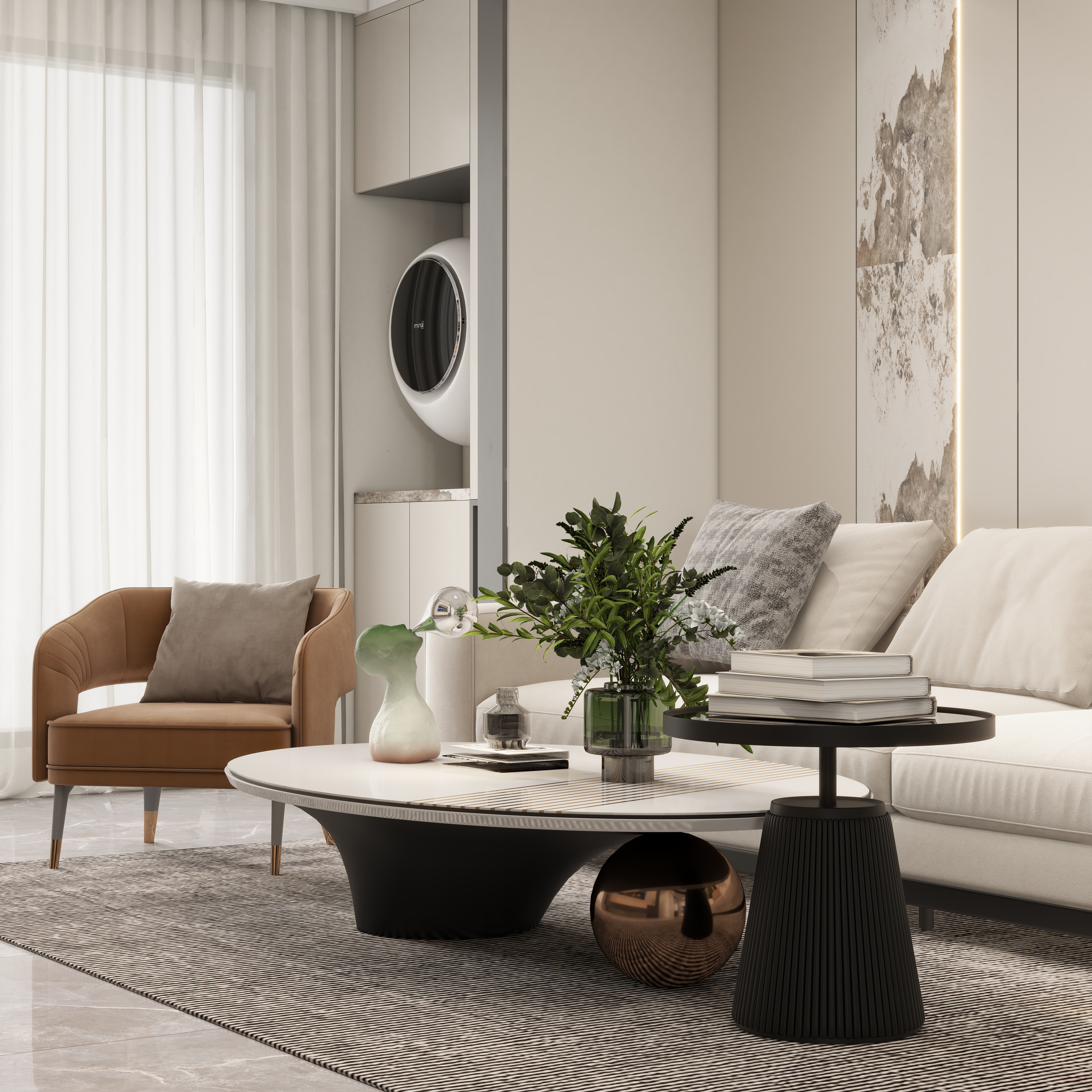 壹诺设计工作室-现代简约 装修效果图