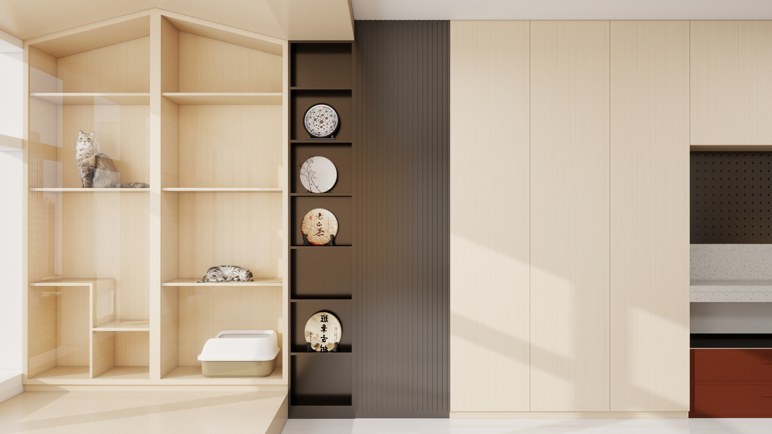 室内设计王红敏-高级实操考核户型-装修设计方案