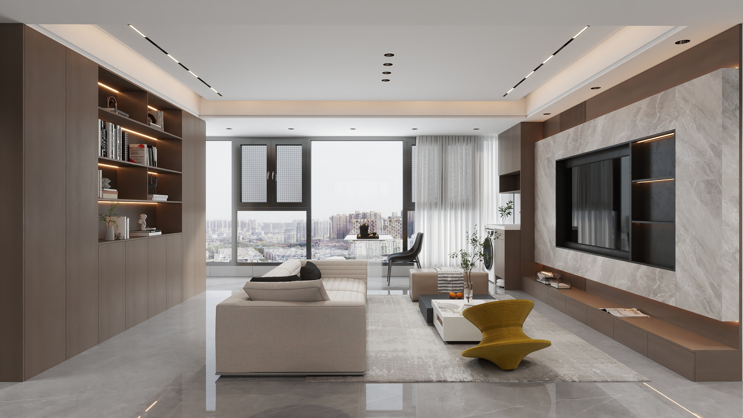 CCTT1T-十里风荷现代简约146㎡4室-装修设计方案