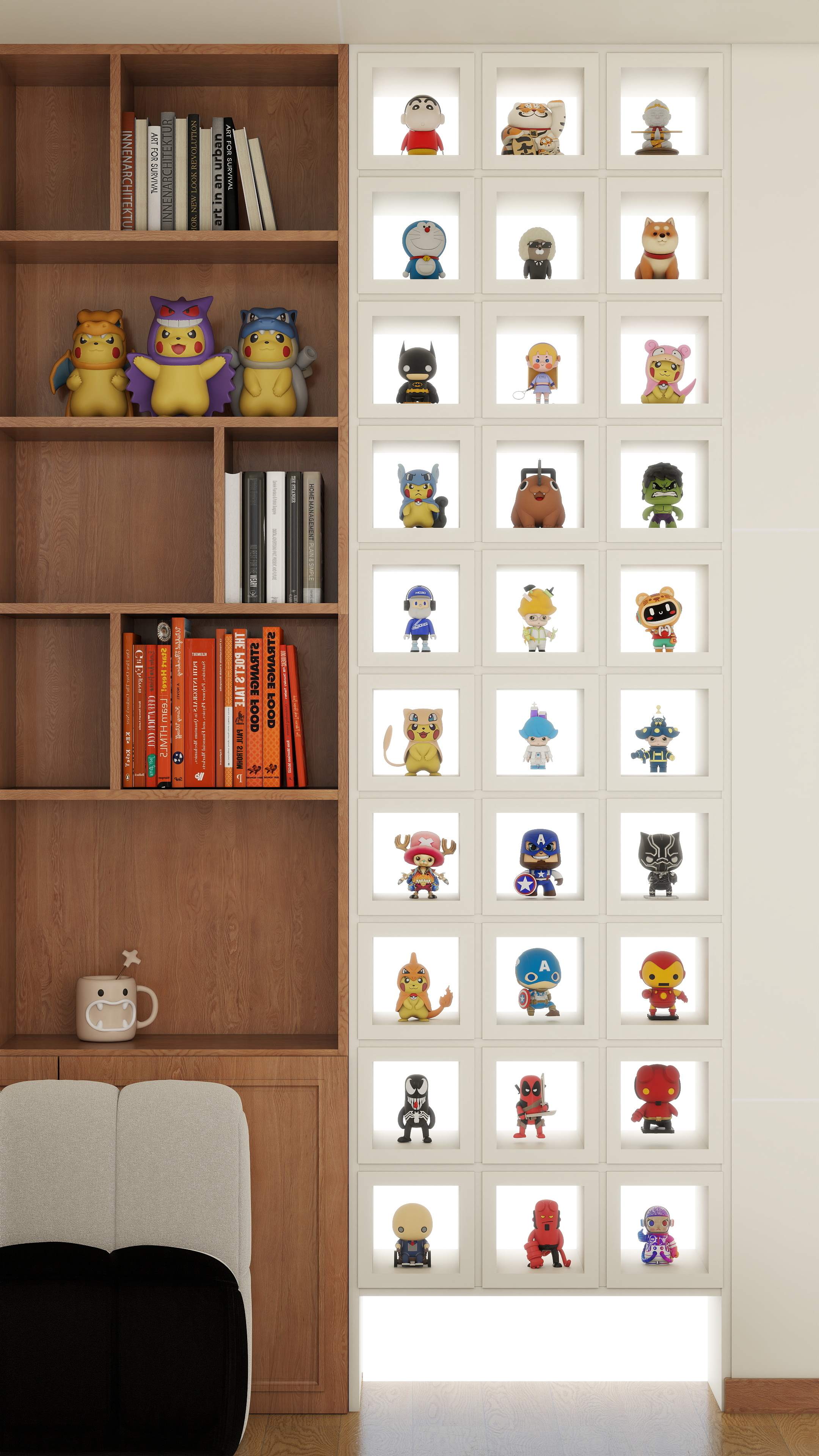 Designer王w-小两房现代风格-装修设计方案