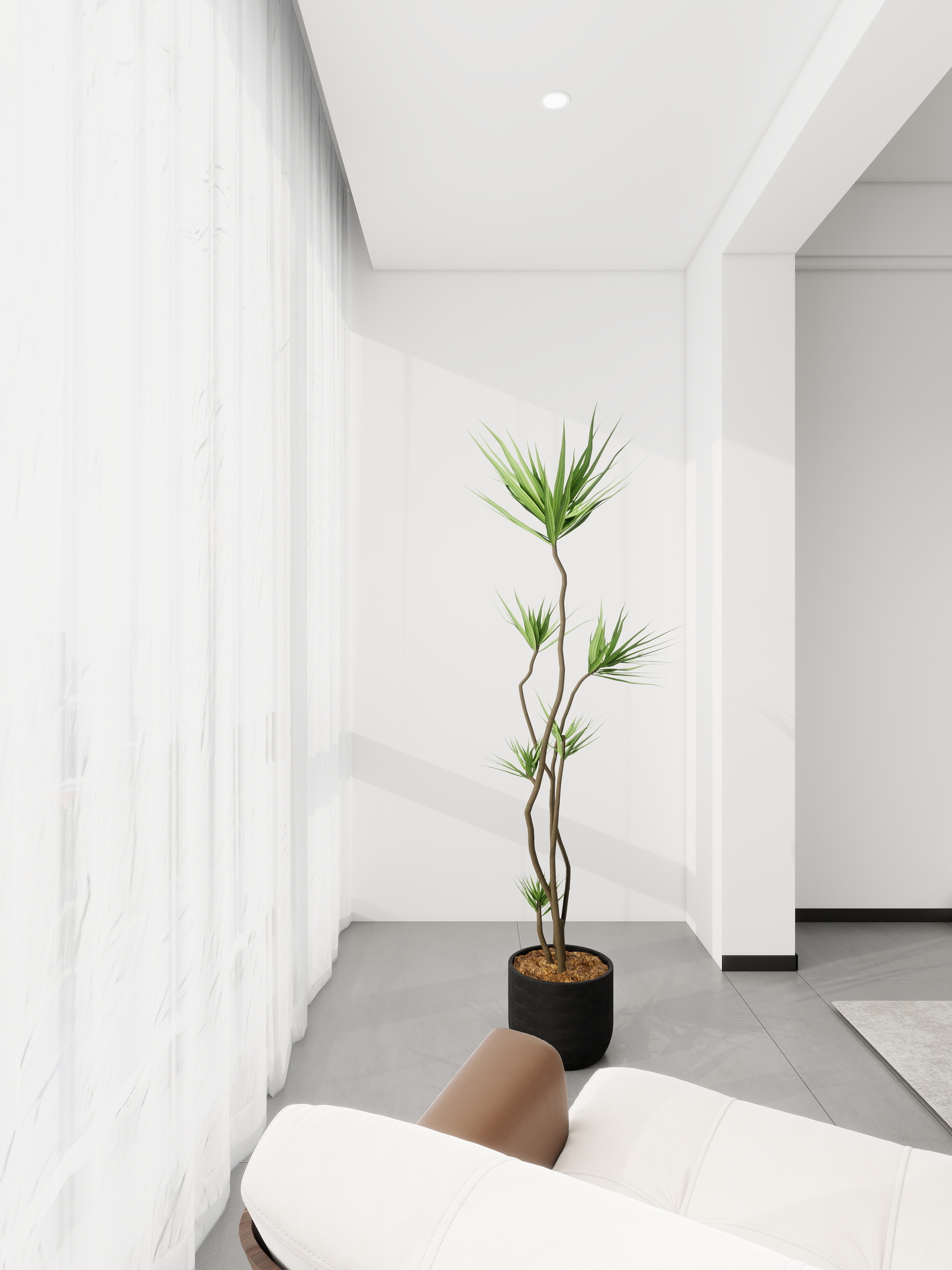 Jerry-空间设计-92㎡2室装修效果图