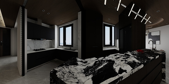 设计师颜运-温哥华何宅-装修设计方案