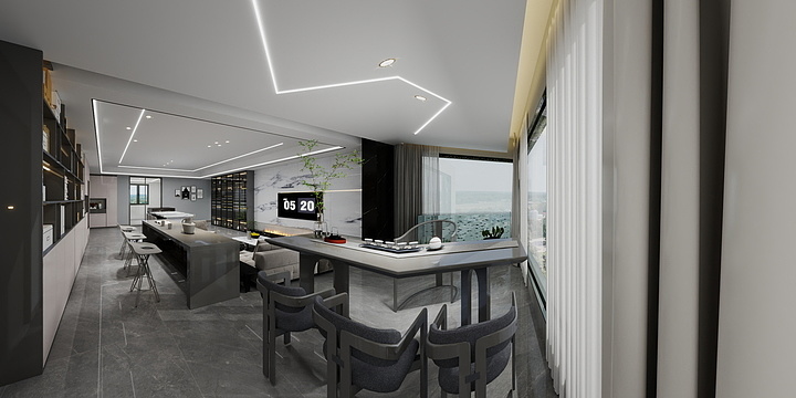 峨眉飞雪-九林语瀚岳阁9-2-702黄忠-装修设计方案