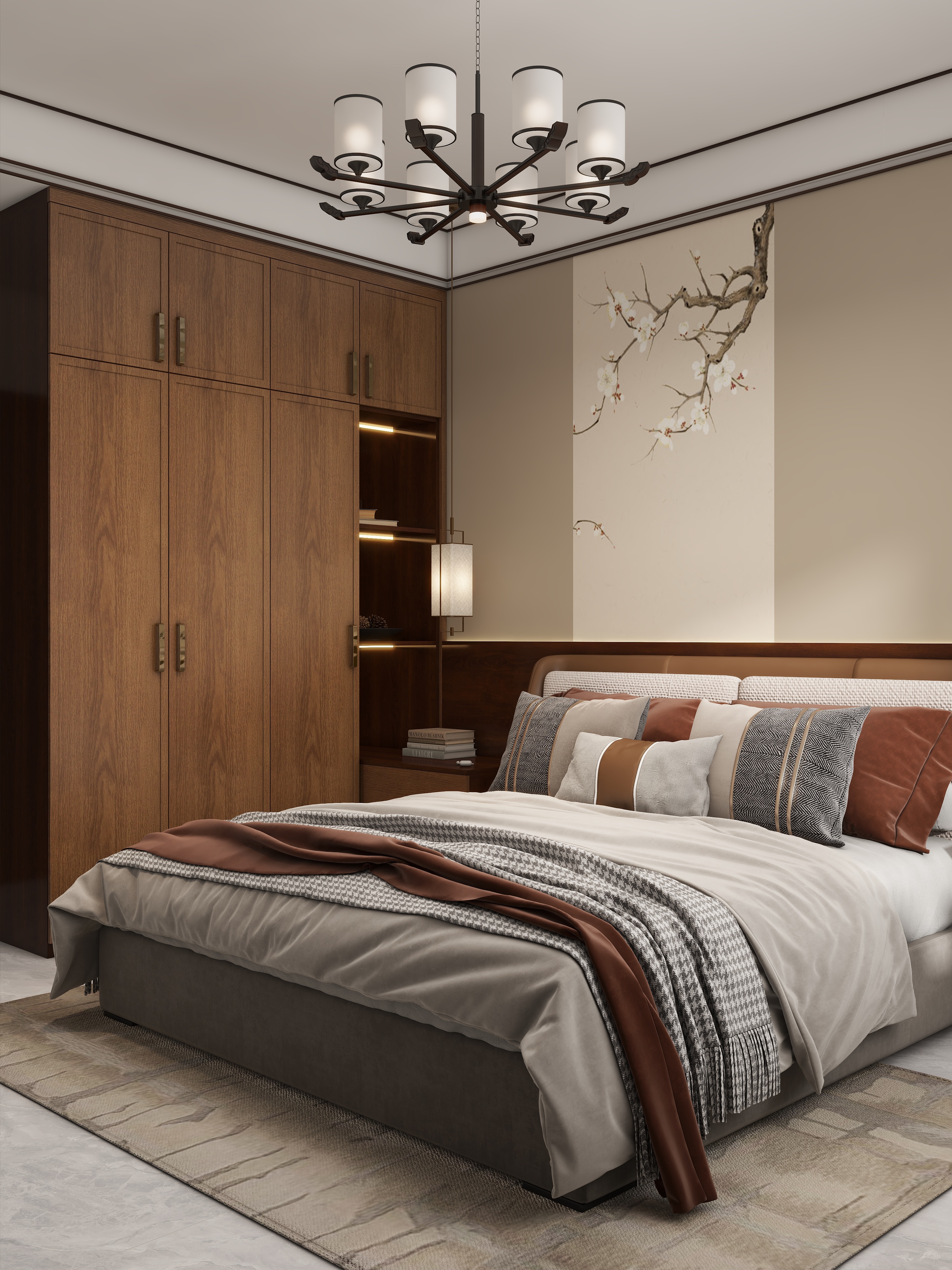 charity.-新中式旧房改造装修效果图