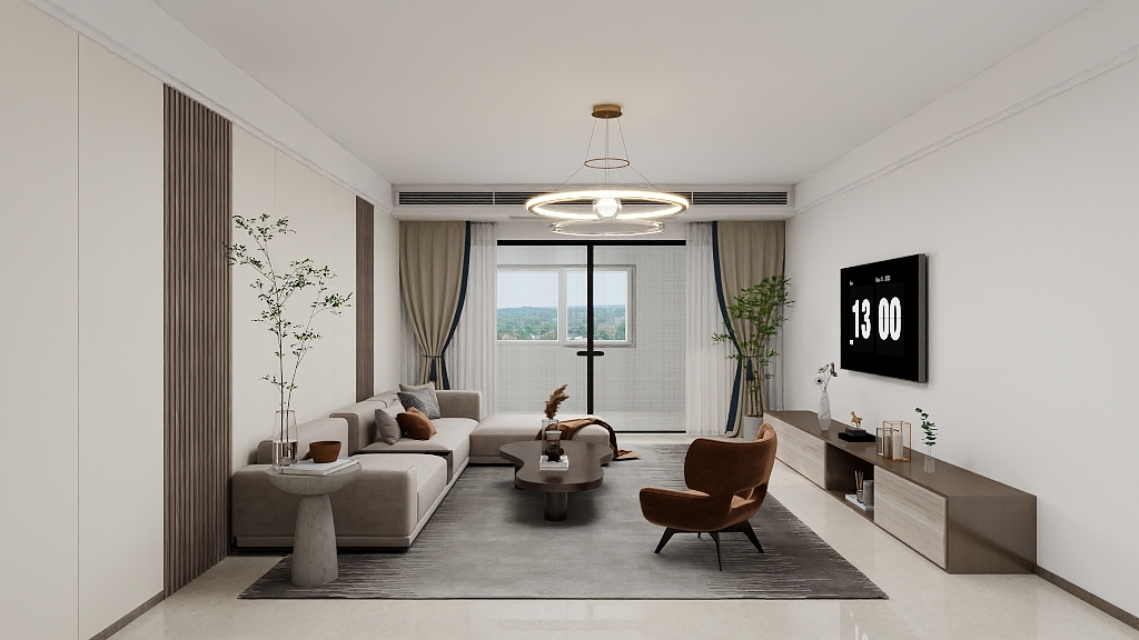 设计一思源-57m²-装修设计方案