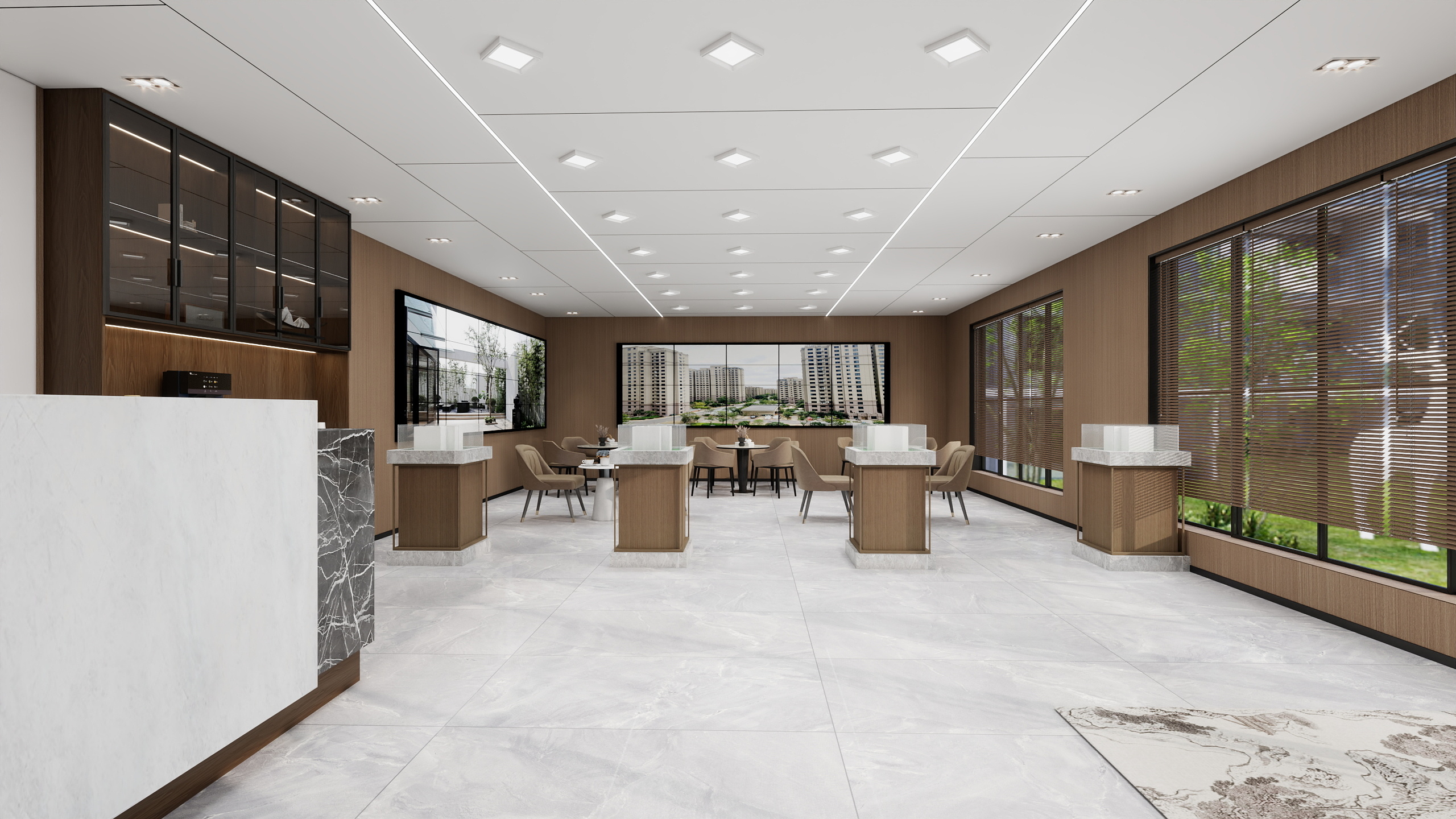 Mr言-新中式-售楼部-装修设计方案