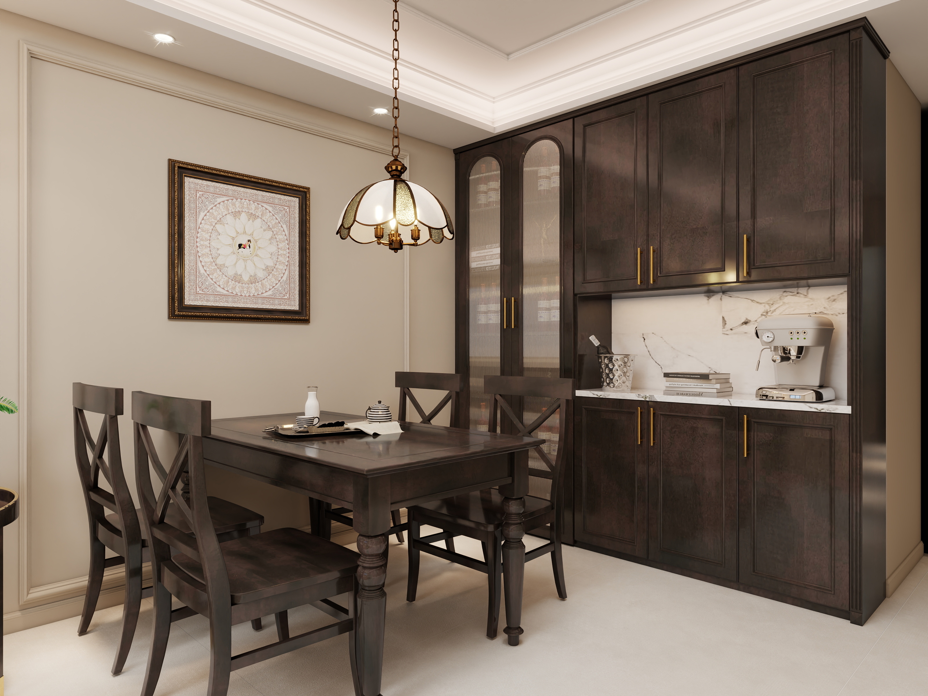 YTAcy-胜利新城80平简约美式装修效果图