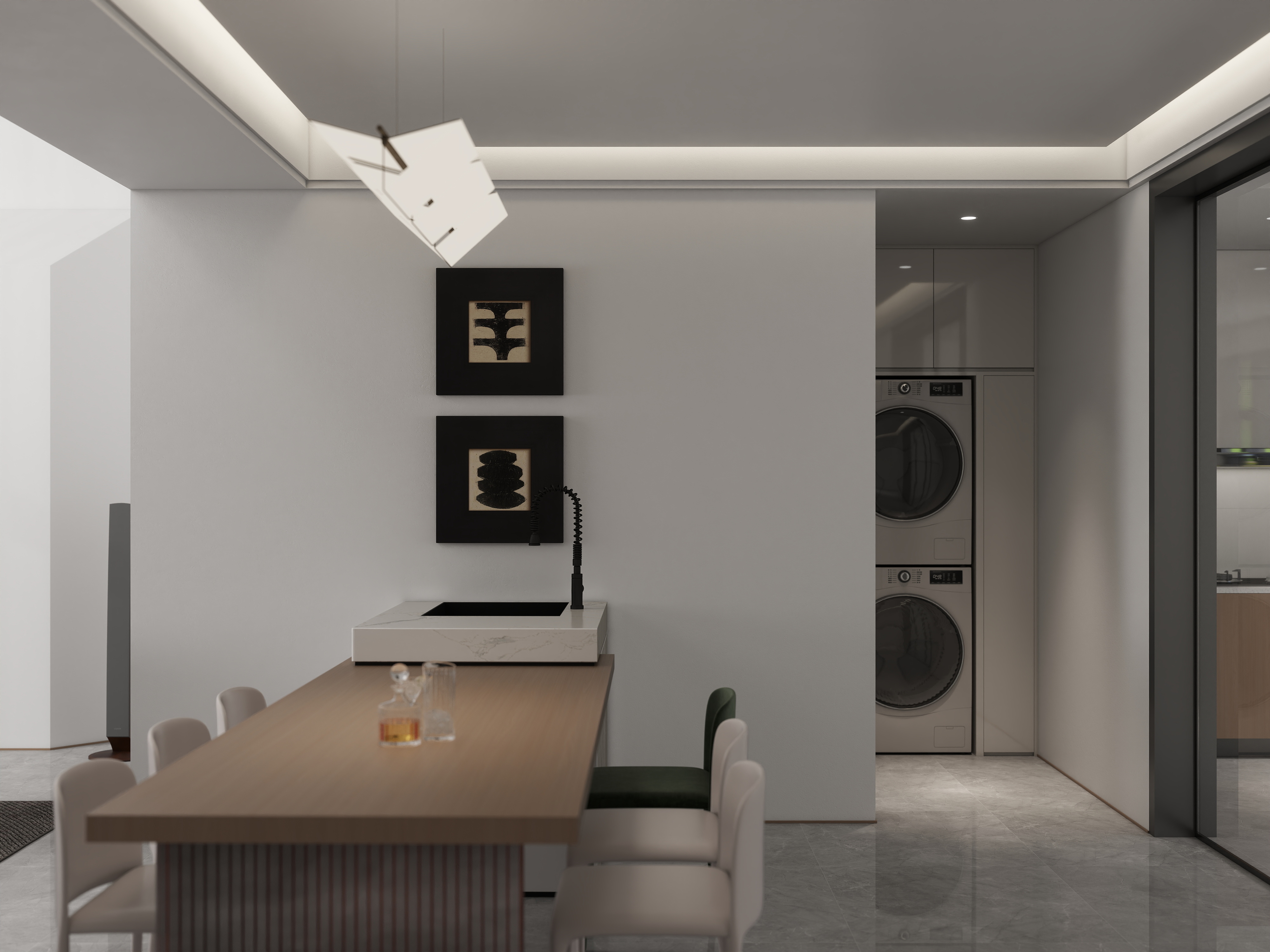 CHIMDesign-【悠然】-现代简约别墅-装修设计方案