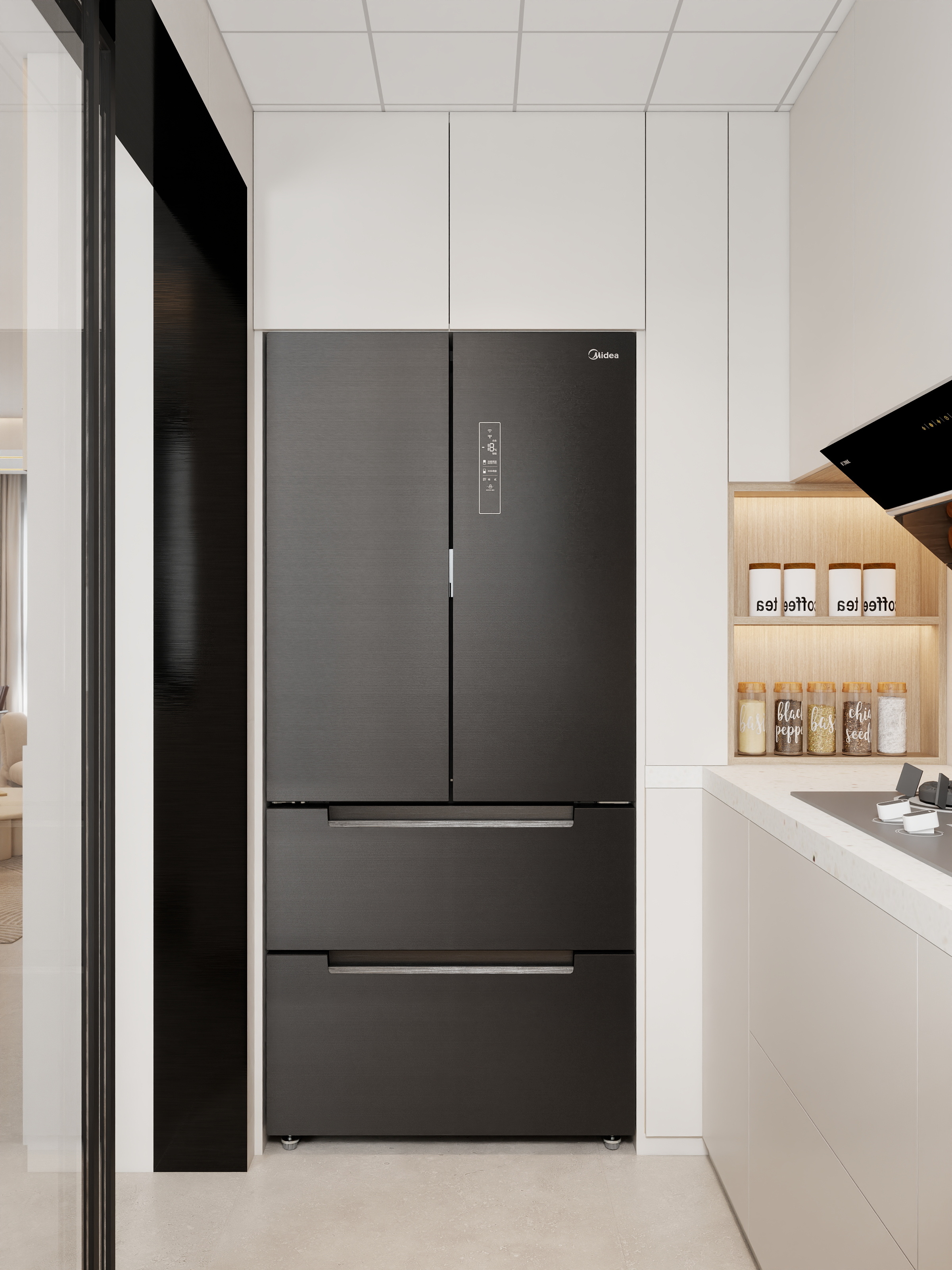 装修设计帮-海鸿喜悦府1102㎡3室装修效果图