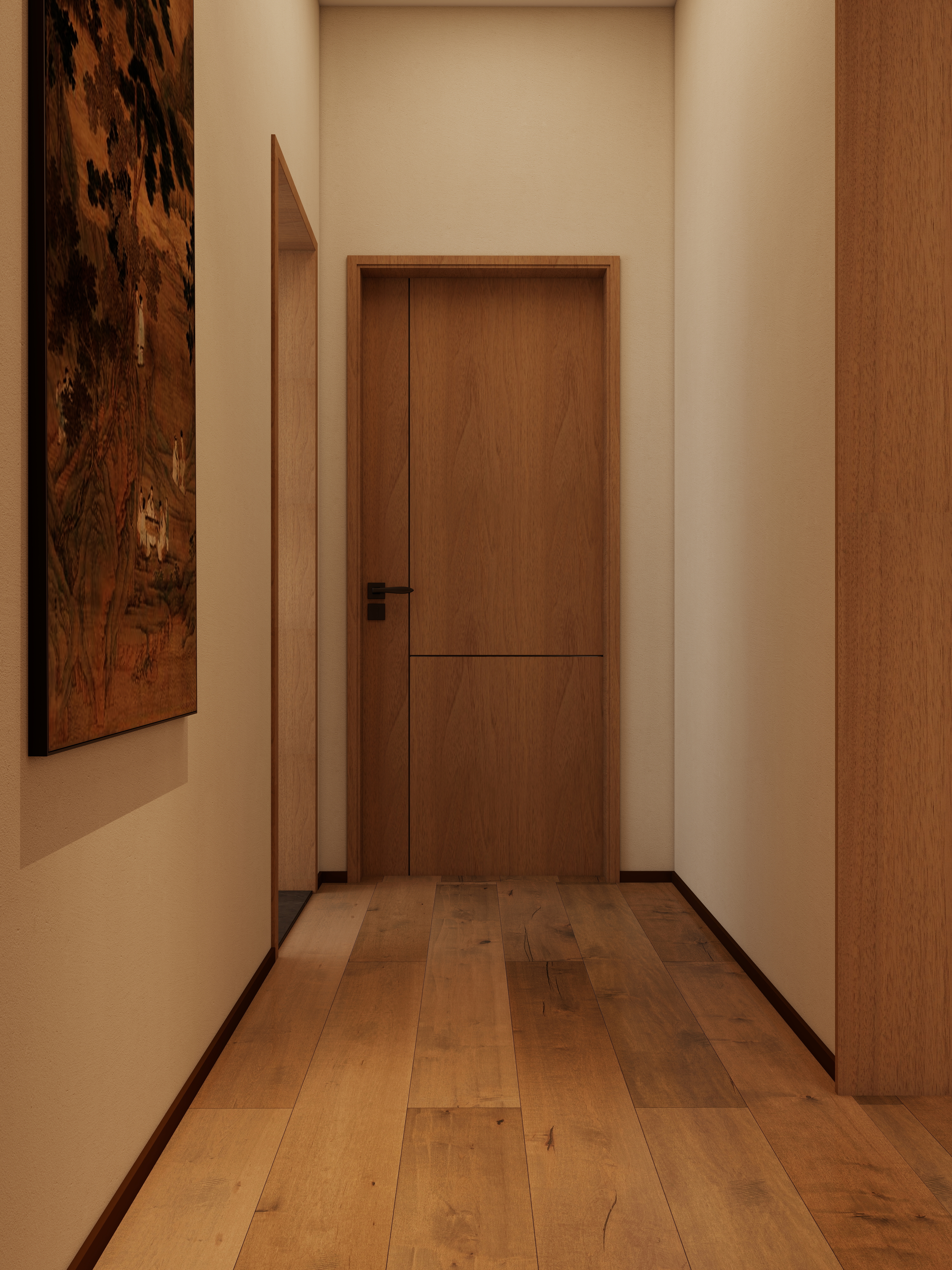 觅境设计工作室-湖南益阳别墅中古风装修效果图