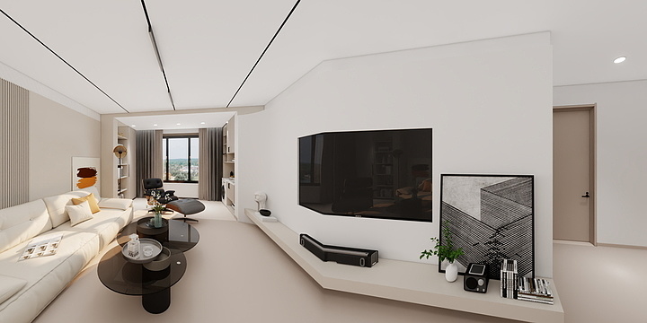 疯狂渲染-鹤峰-装修设计方案