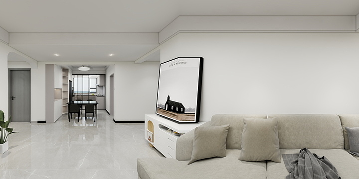 阿伍呀-观澜城 【刘秀秀】 128.6㎡ 17#-1-302 -装修设计方案