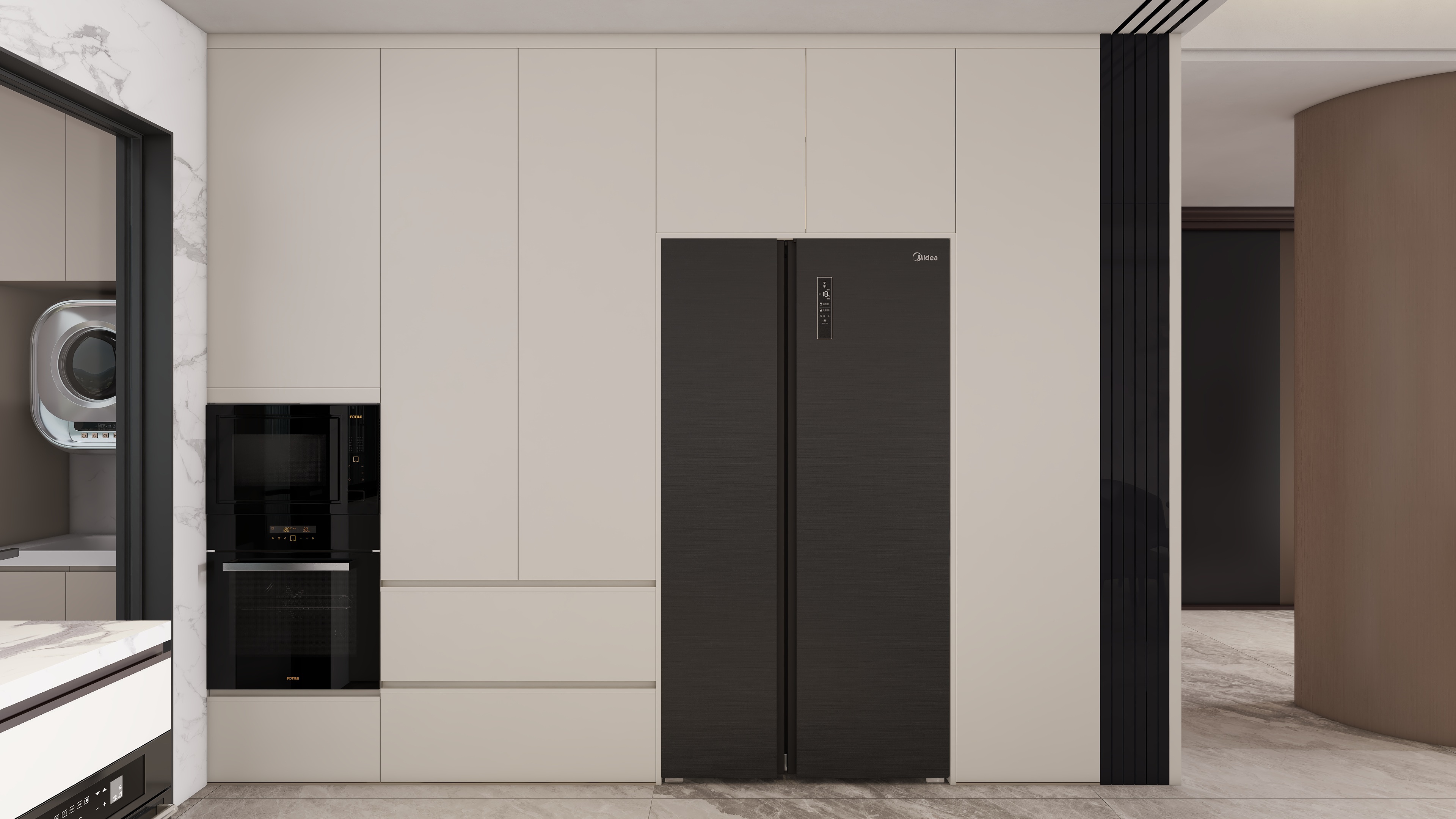 星空设计500一套-现代轻奢284㎡5室装修效果图