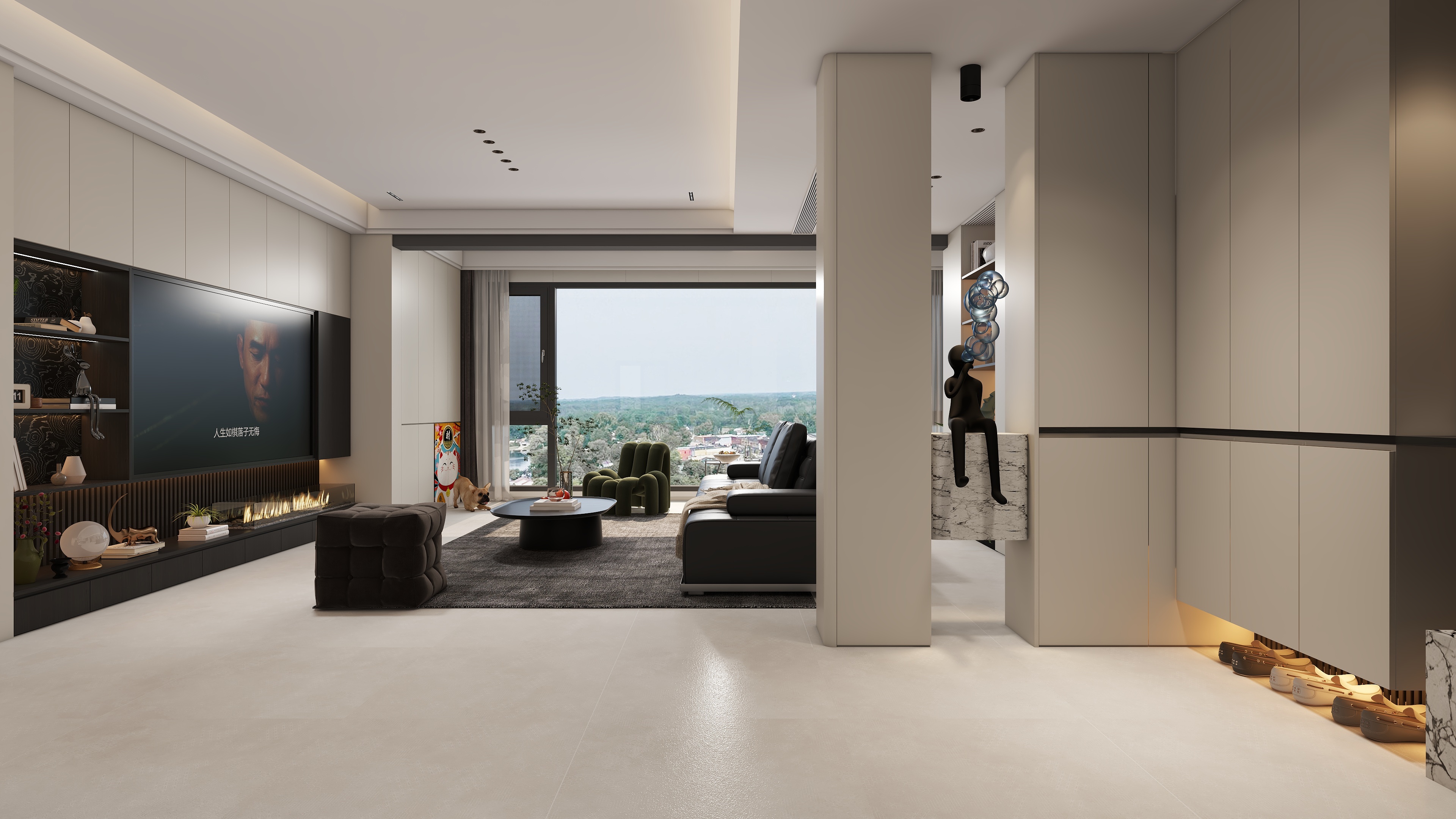 枫林-大鹏-万达15#501-装修设计方案