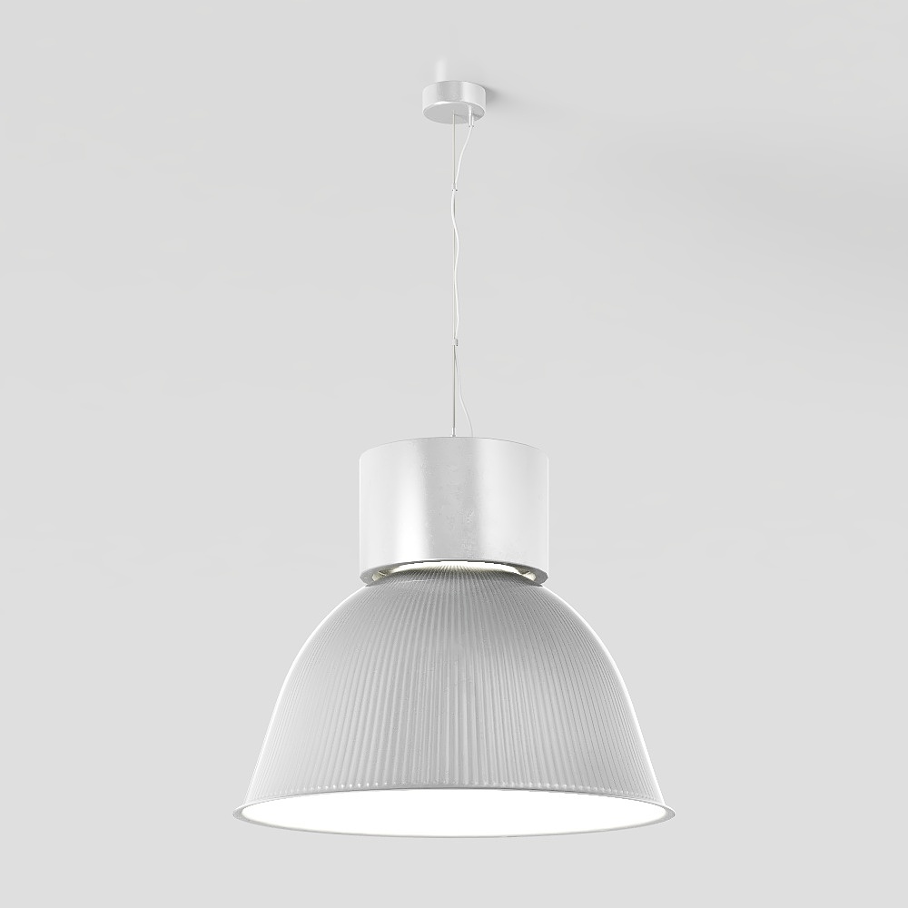 工业风玻璃吊灯工矿灯3D模型