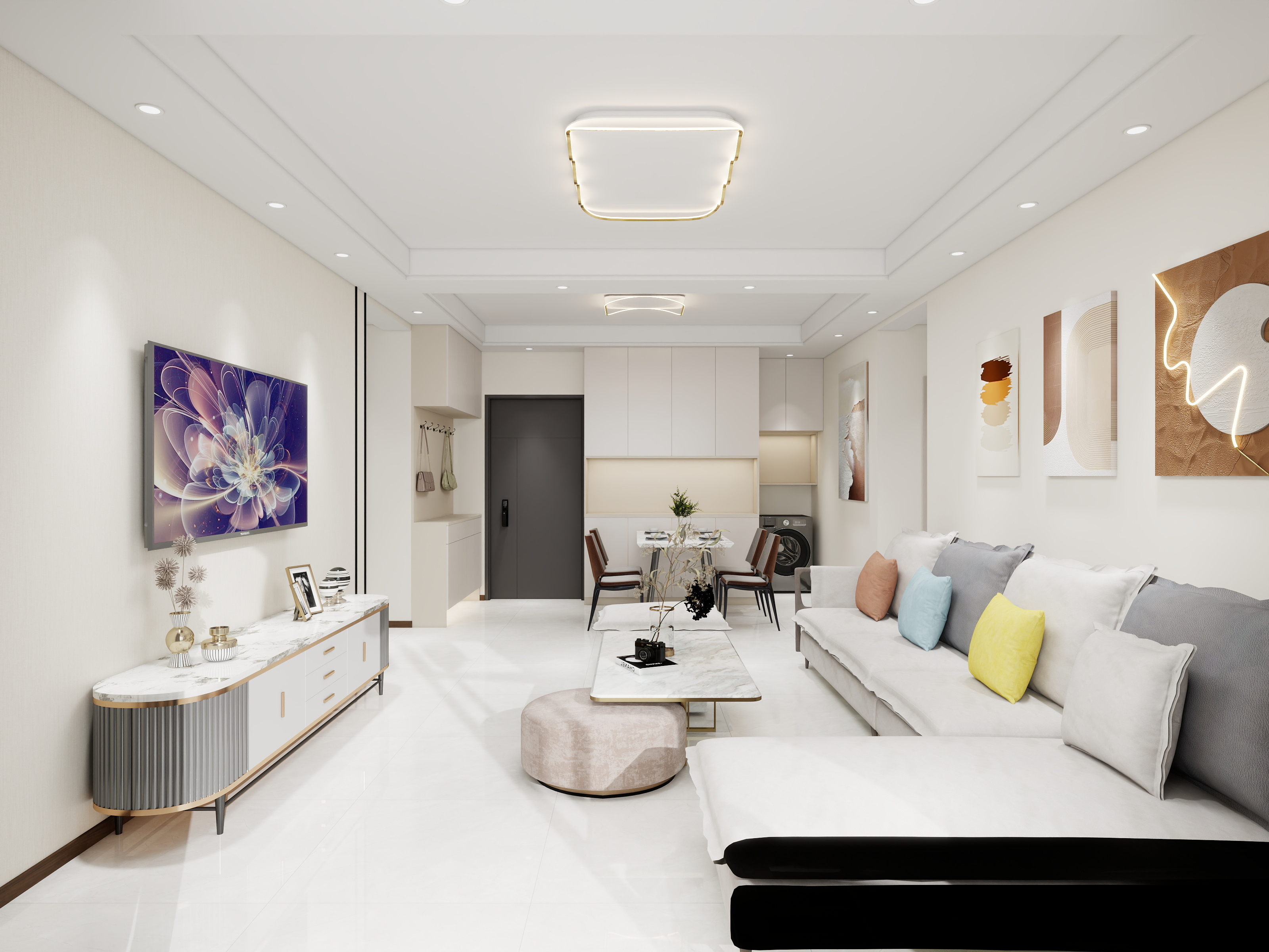 沐禾装饰设计工作室-潞华名邸-装修设计方案