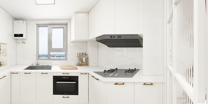 LEL丶-金茂悦东六区2-1504中古风-装修设计方案