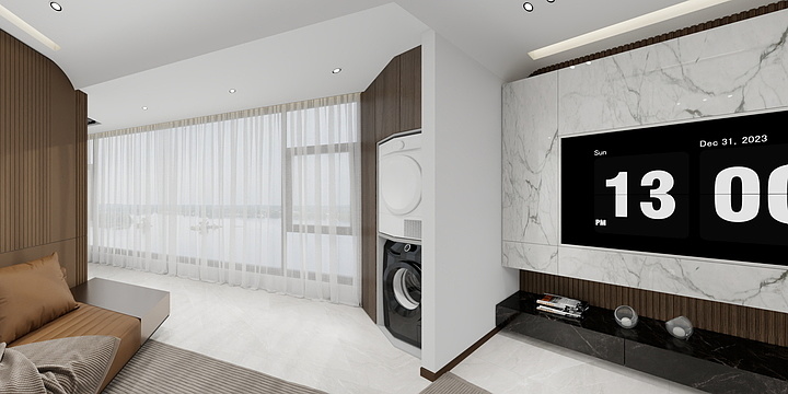 钰锦设计-和平里意式-125东-装修设计方案