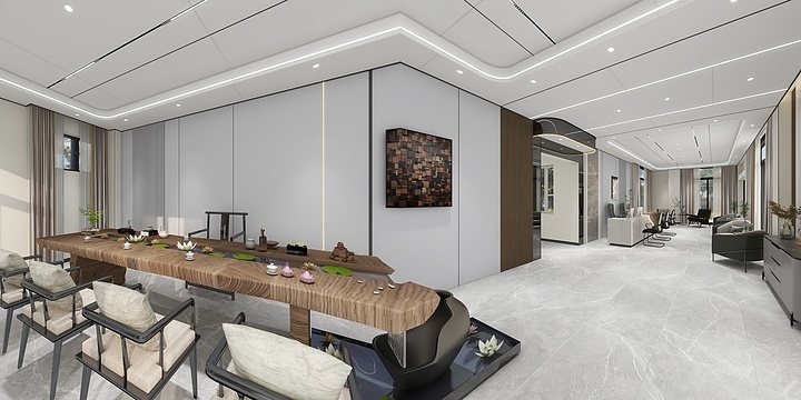 南宁经营部2-11.5-北海酒店大堂-装修设计方案