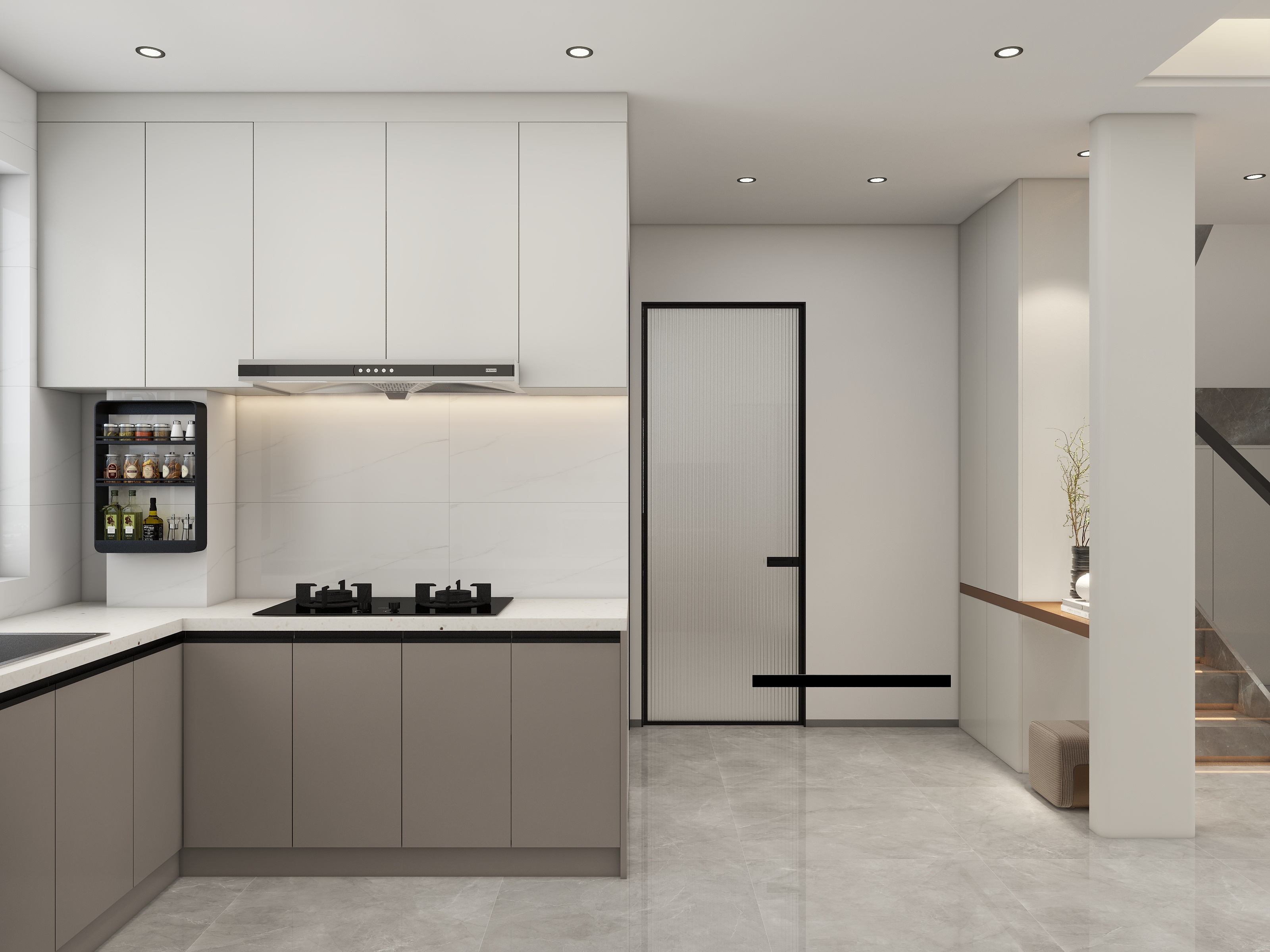 李青越-160平方现代轻奢四居室样板间装修效果图