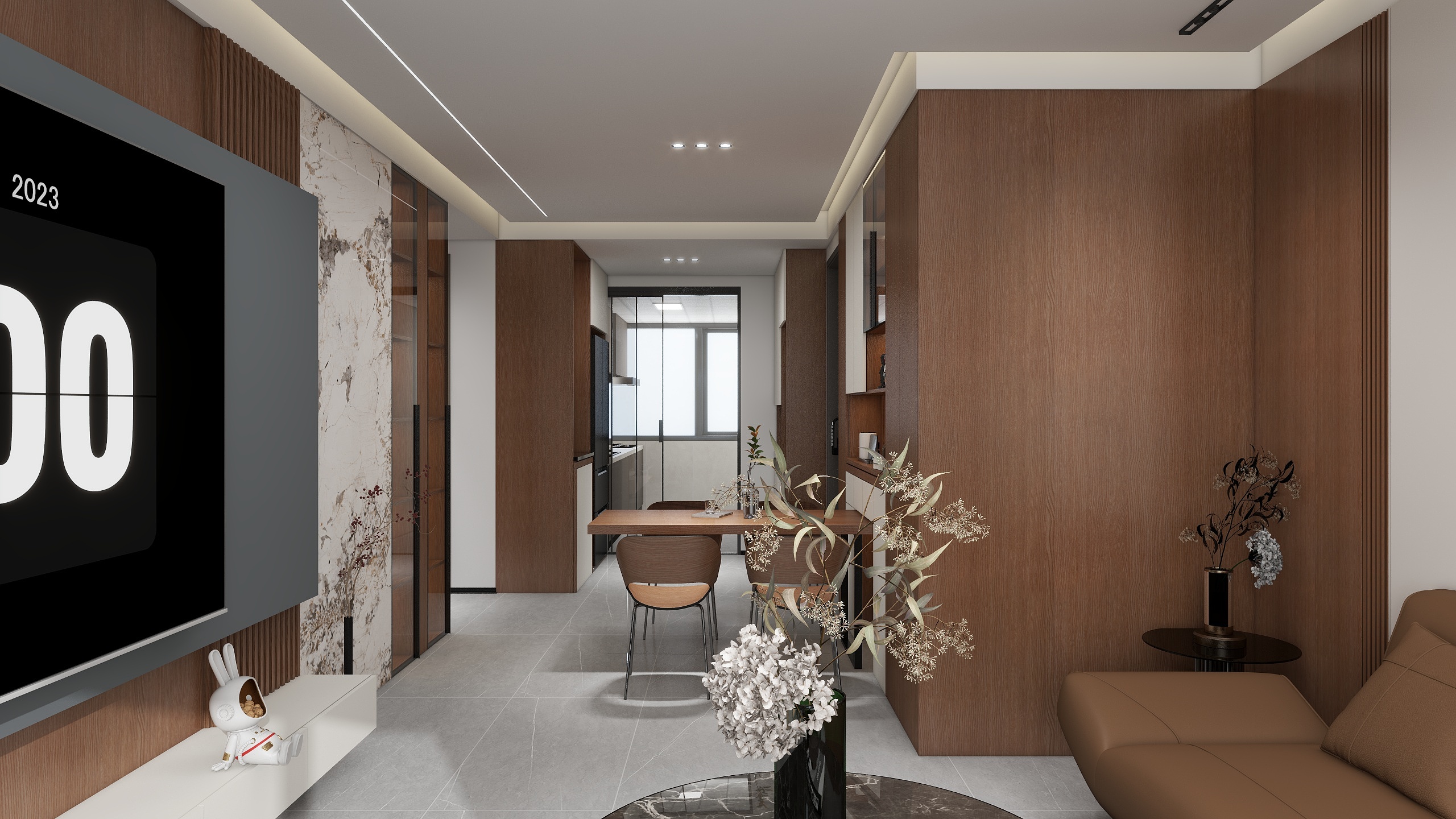 设计师玉京子-公寓装修效果图