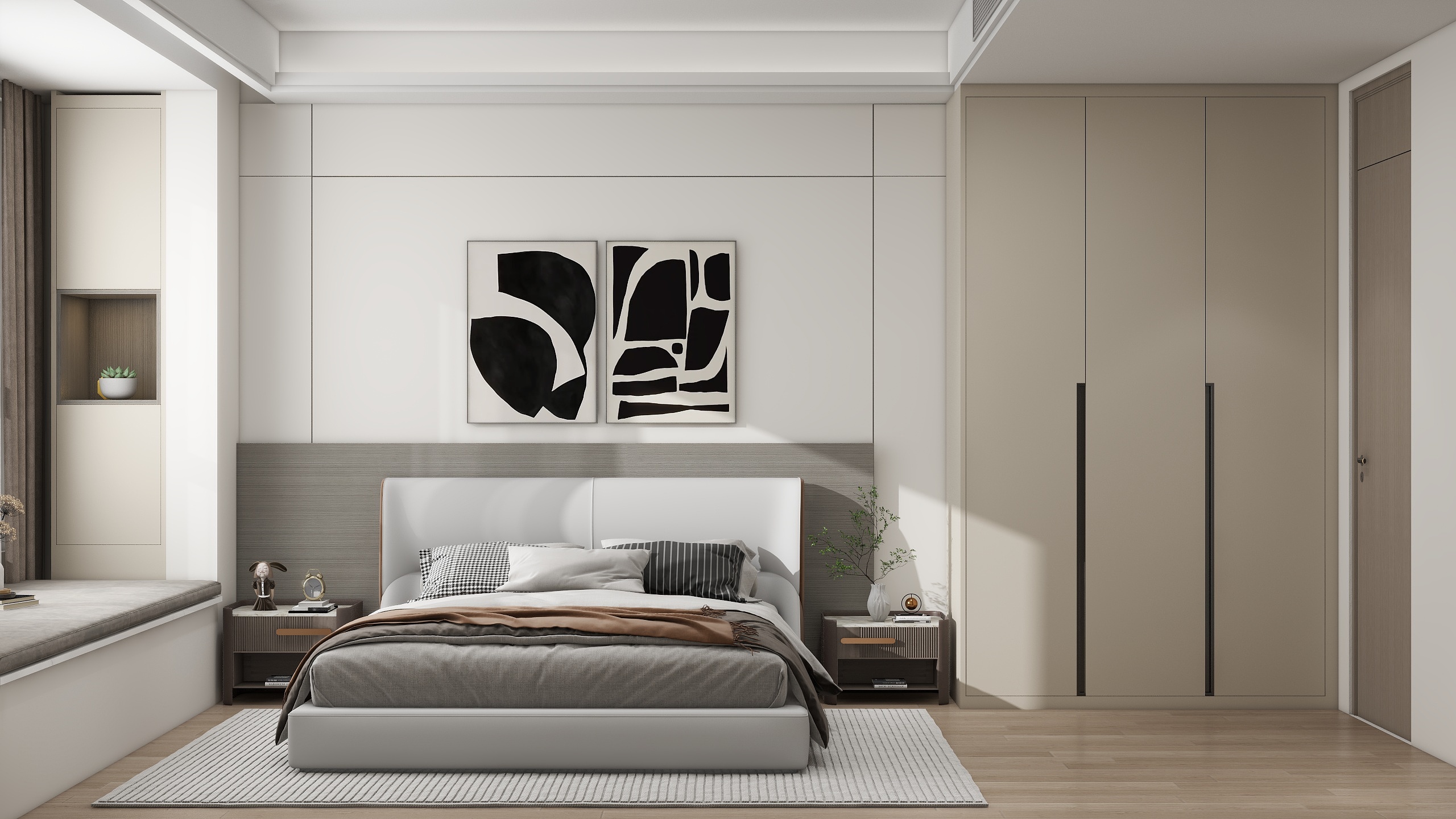 宜乐居智能家居-龙湖109㎡3室内现代风格-装修设计方案