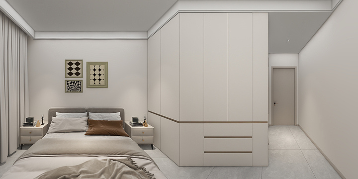 橙子设计123-原木奶油风-装修设计方案