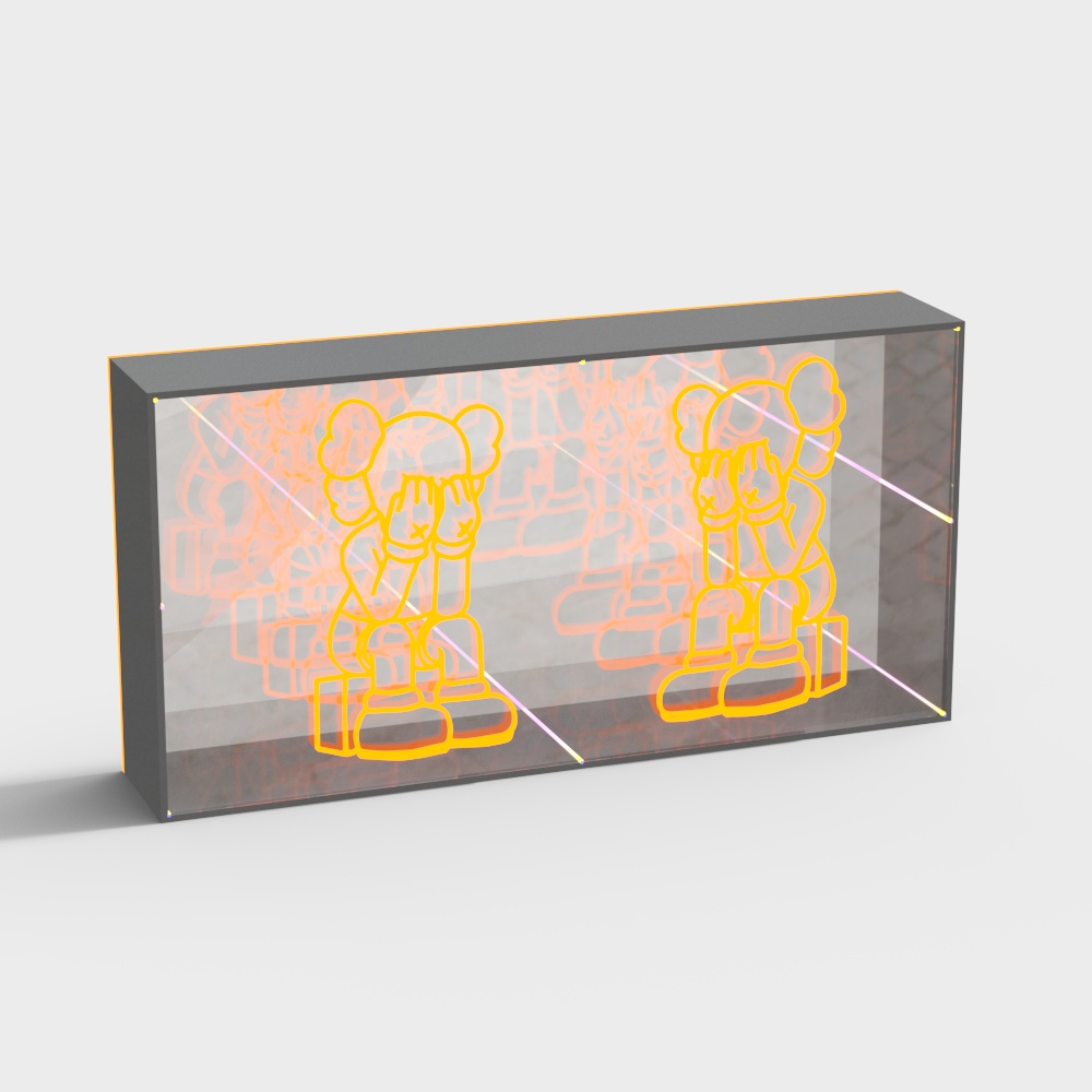 镜子 深渊镜 千层镜3D模型