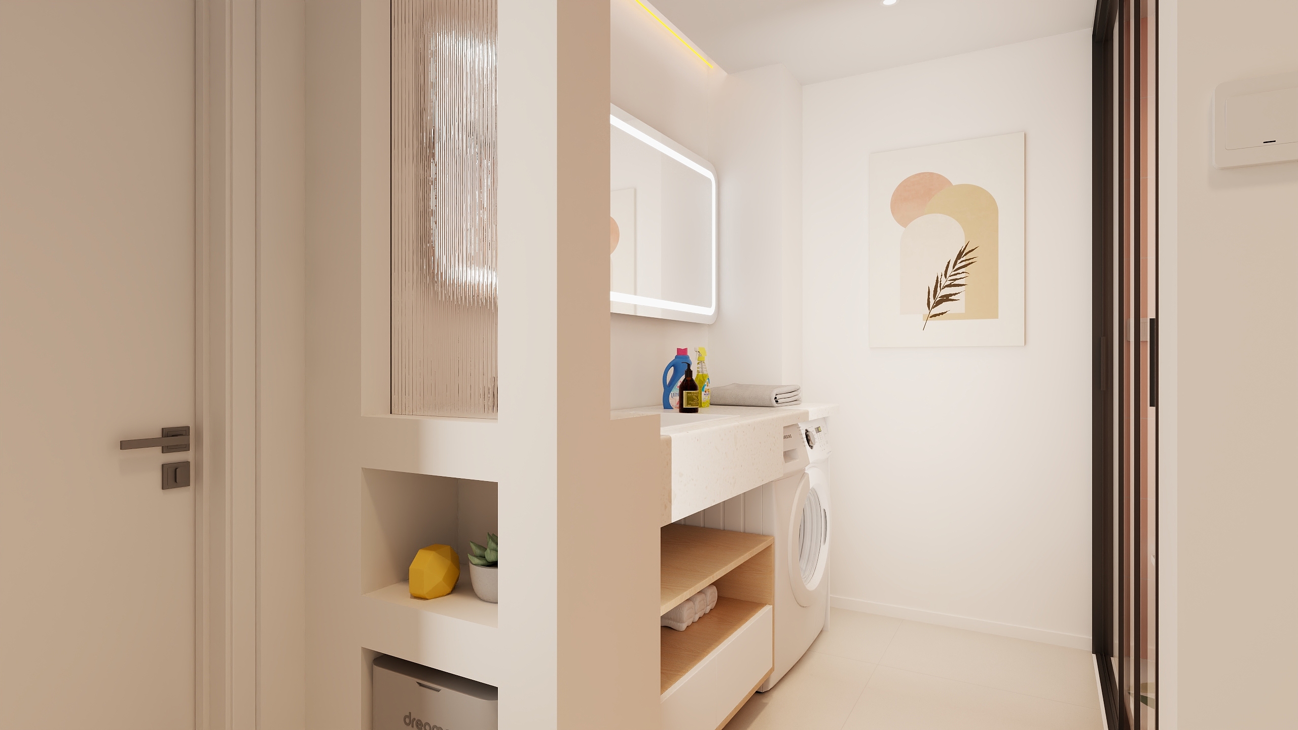 MruDu-钻石花园103㎡2室装修效果图