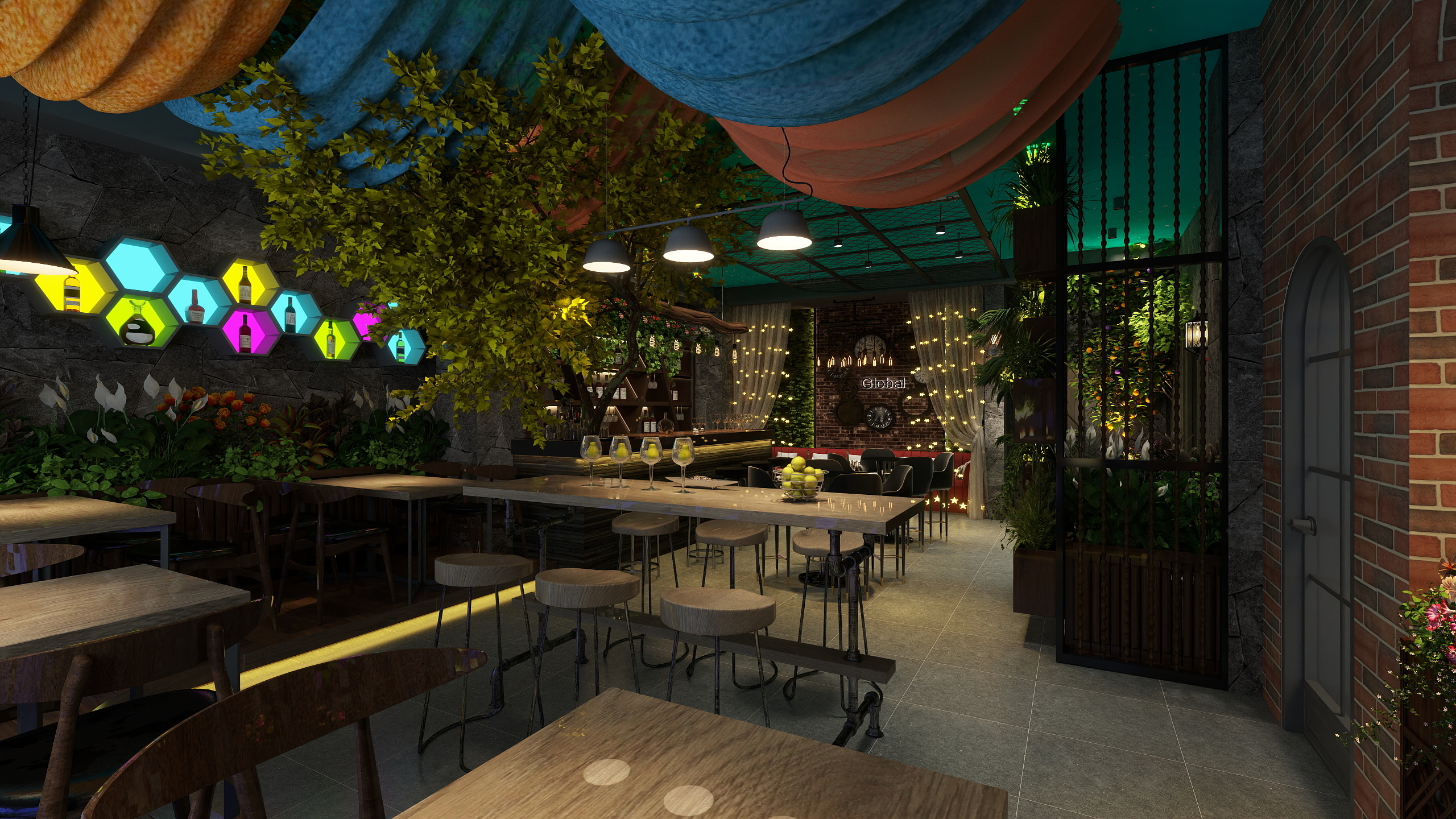 訫銚YiSr-小酒馆-装修设计方案