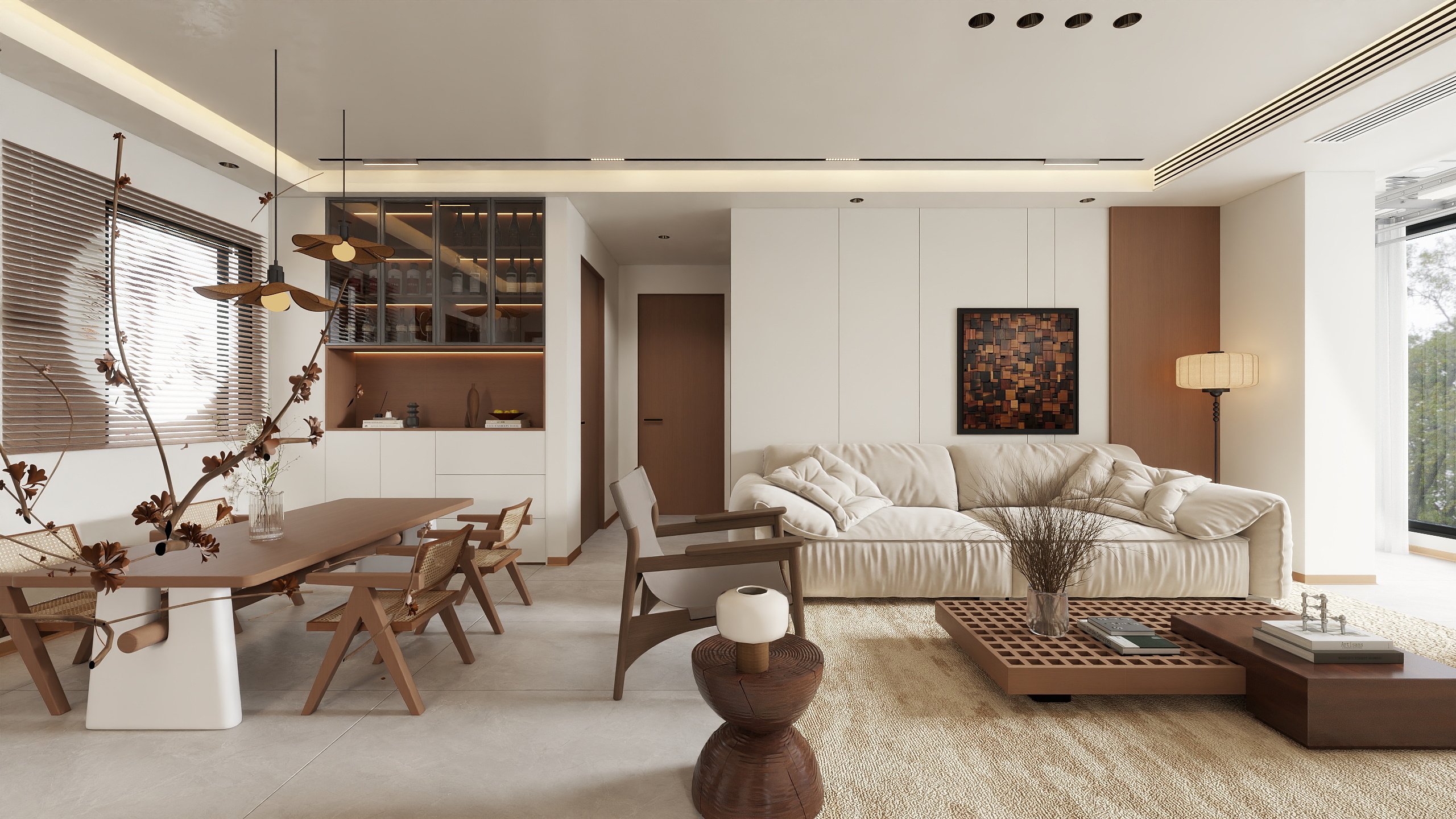 CCTT1T-侘寂123㎡3室-装修设计方案