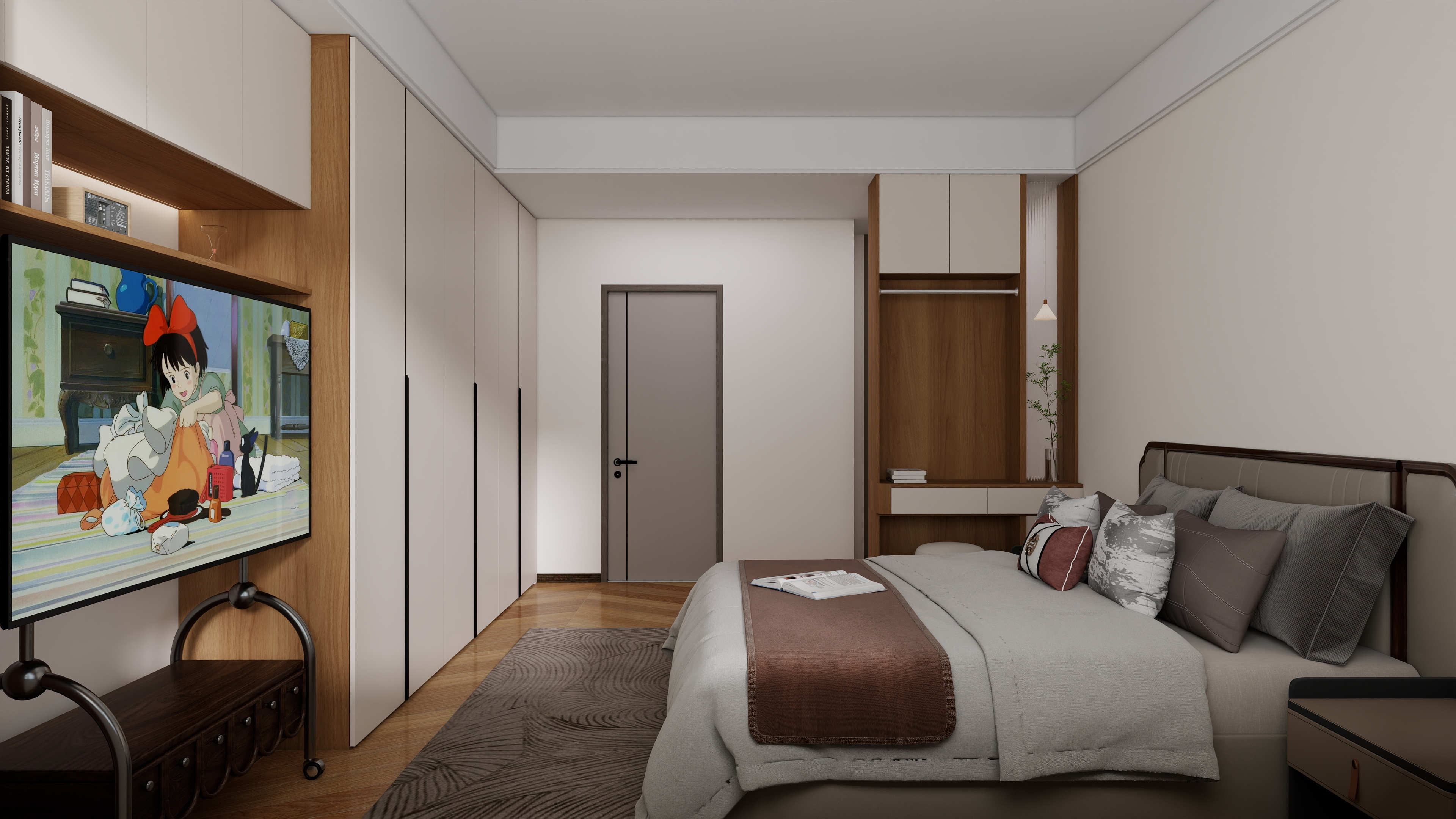 瑞幸9.XmVH-华建锦院135㎡4室装修效果图