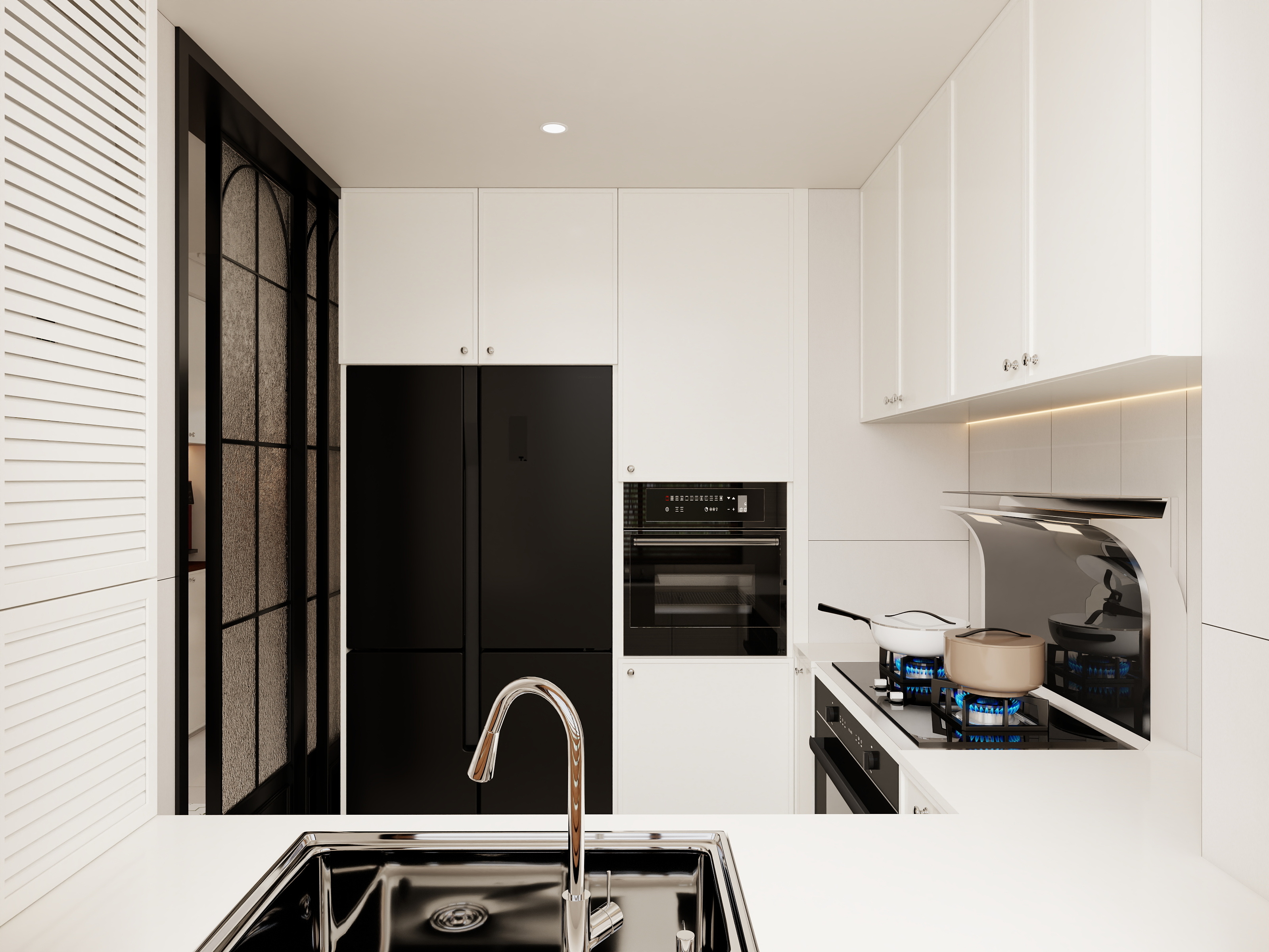 DING一996-徐州中古风设计方案装修效果图