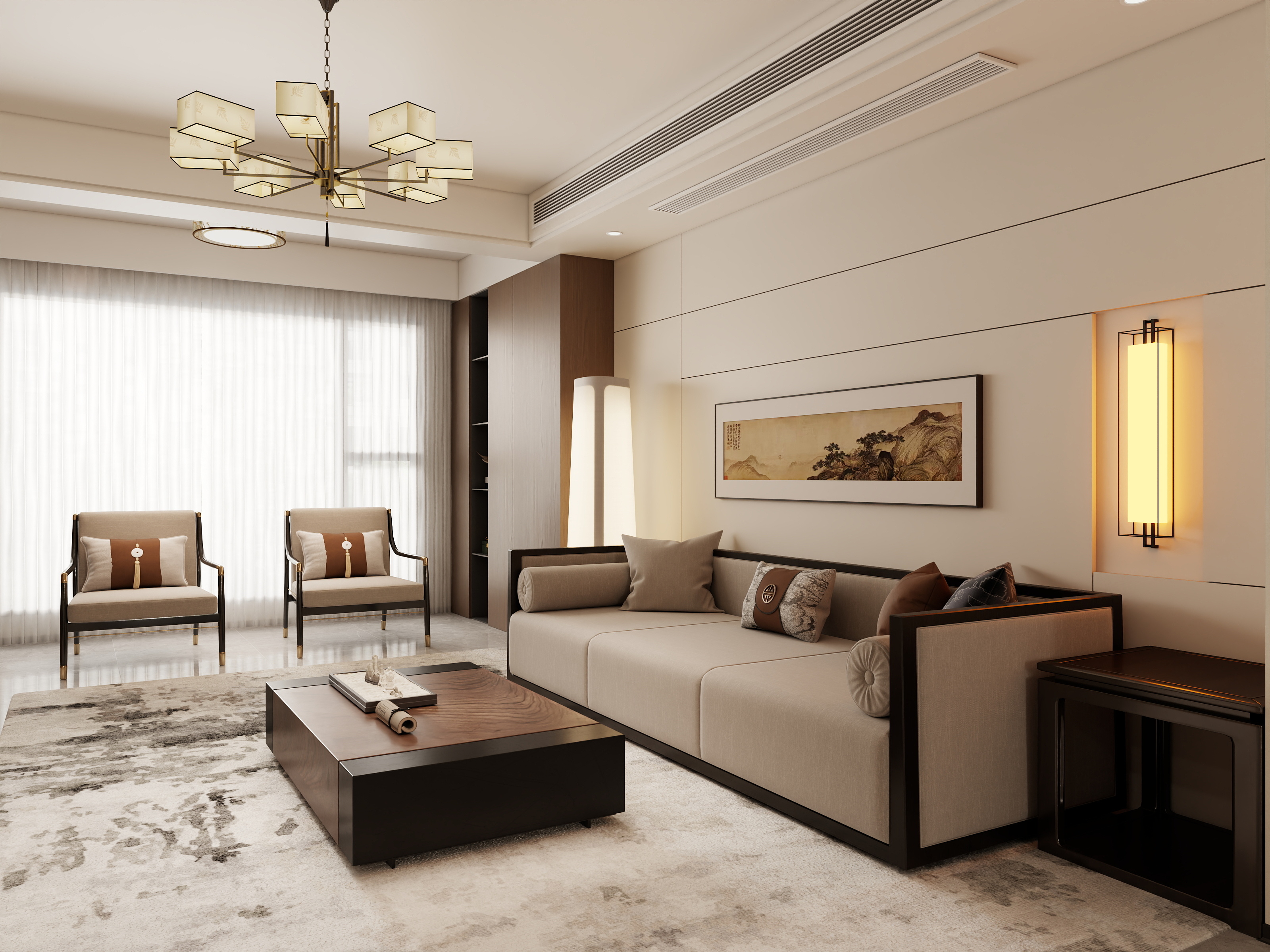 ACA_Q301-141㎡1室-装修设计方案