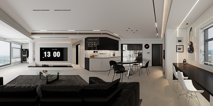 设计阿敏-云著天境129实测-装修设计方案