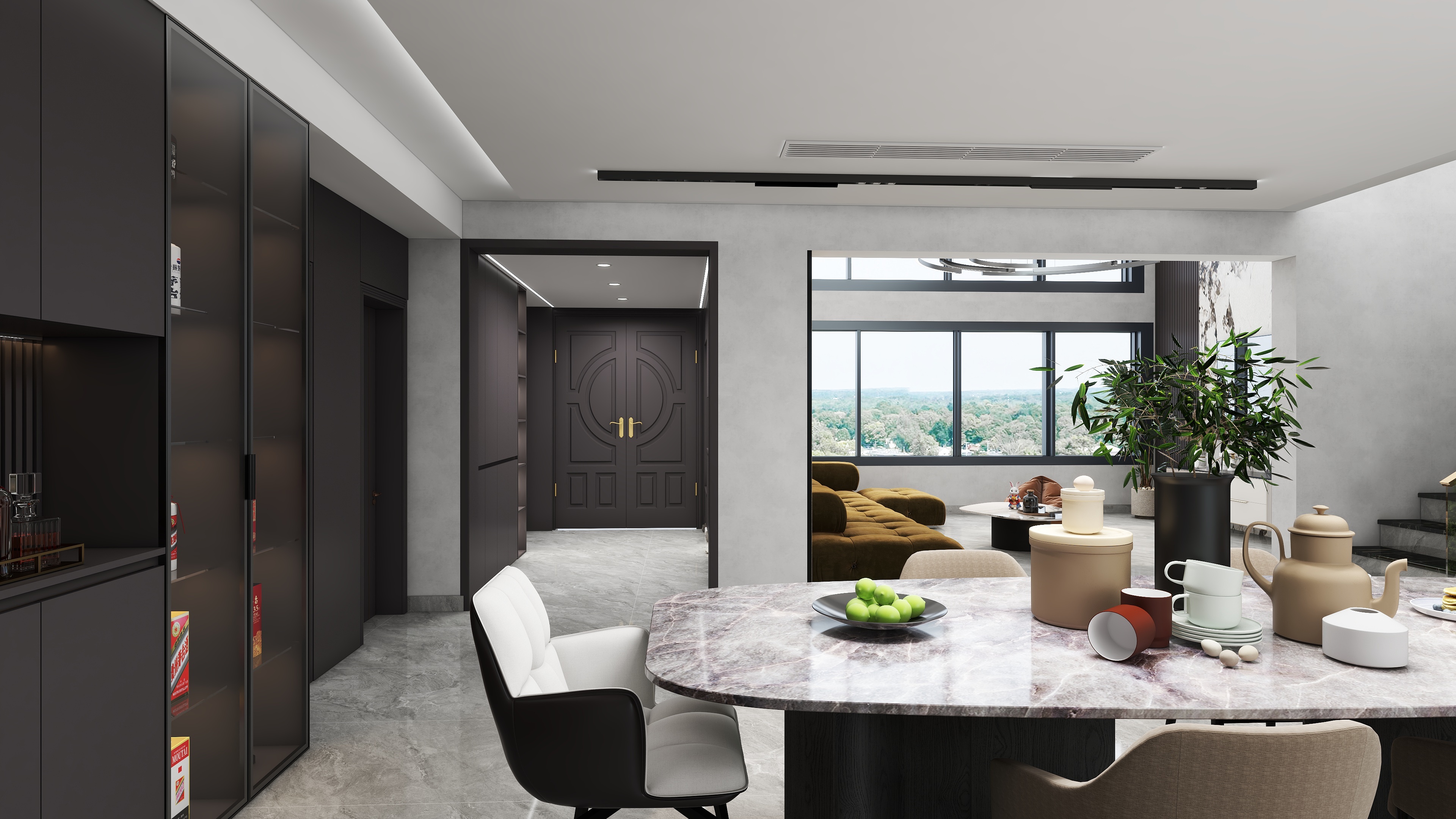 三沐乙-现代简约别墅-装修设计方案