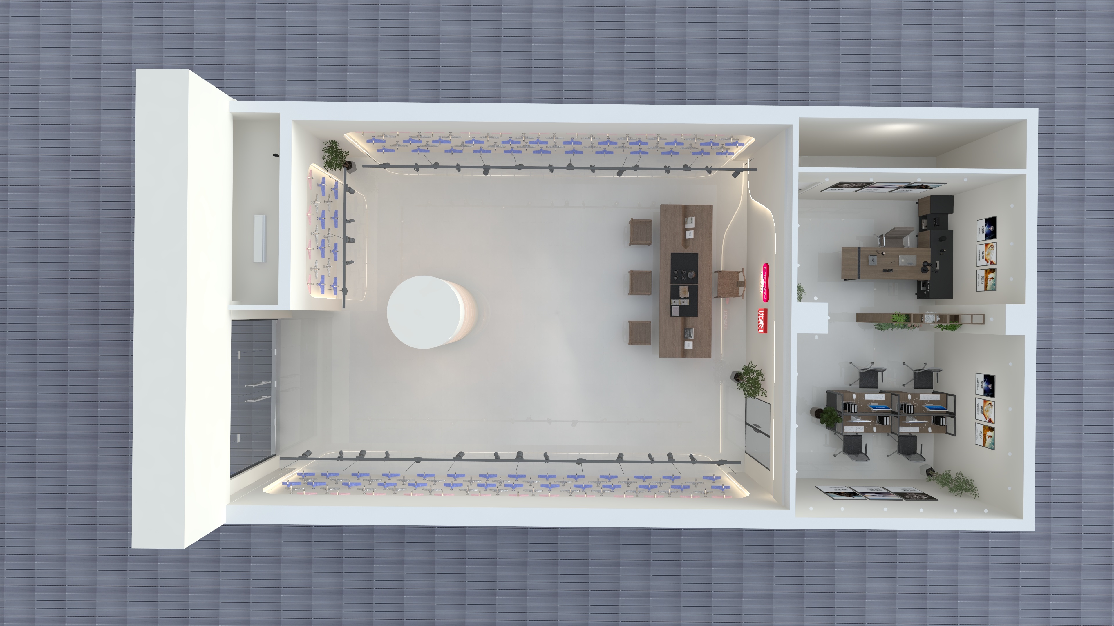Avery晓凡-衣架展厅-副本-副本-装修设计方案