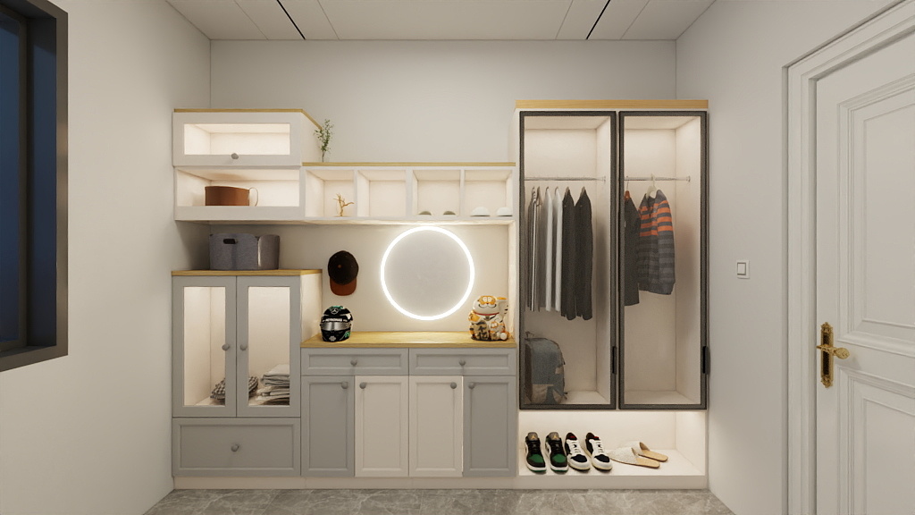 约付润-玄关-装修设计方案