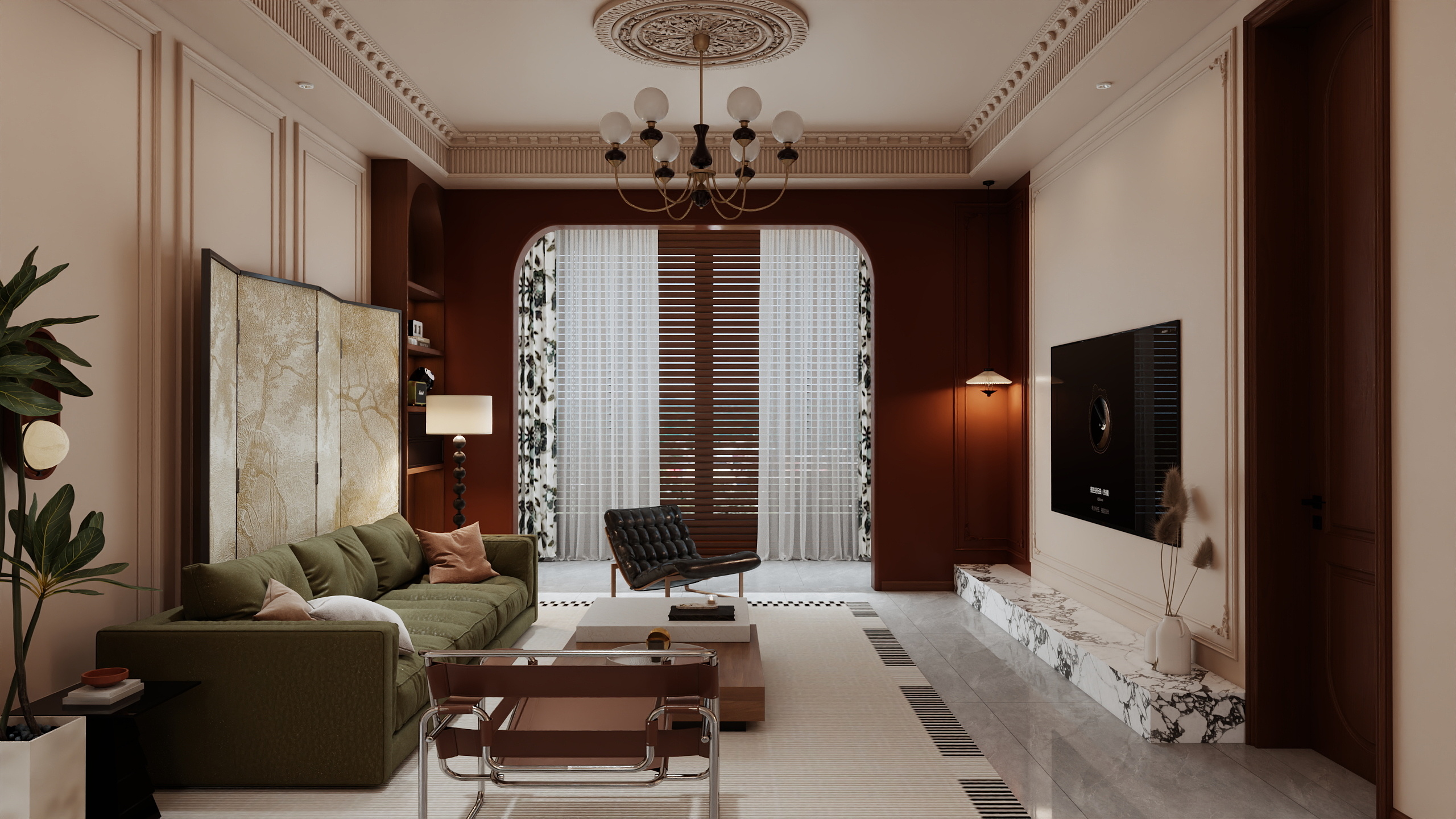 Z--M-法式复古风-装修设计方案