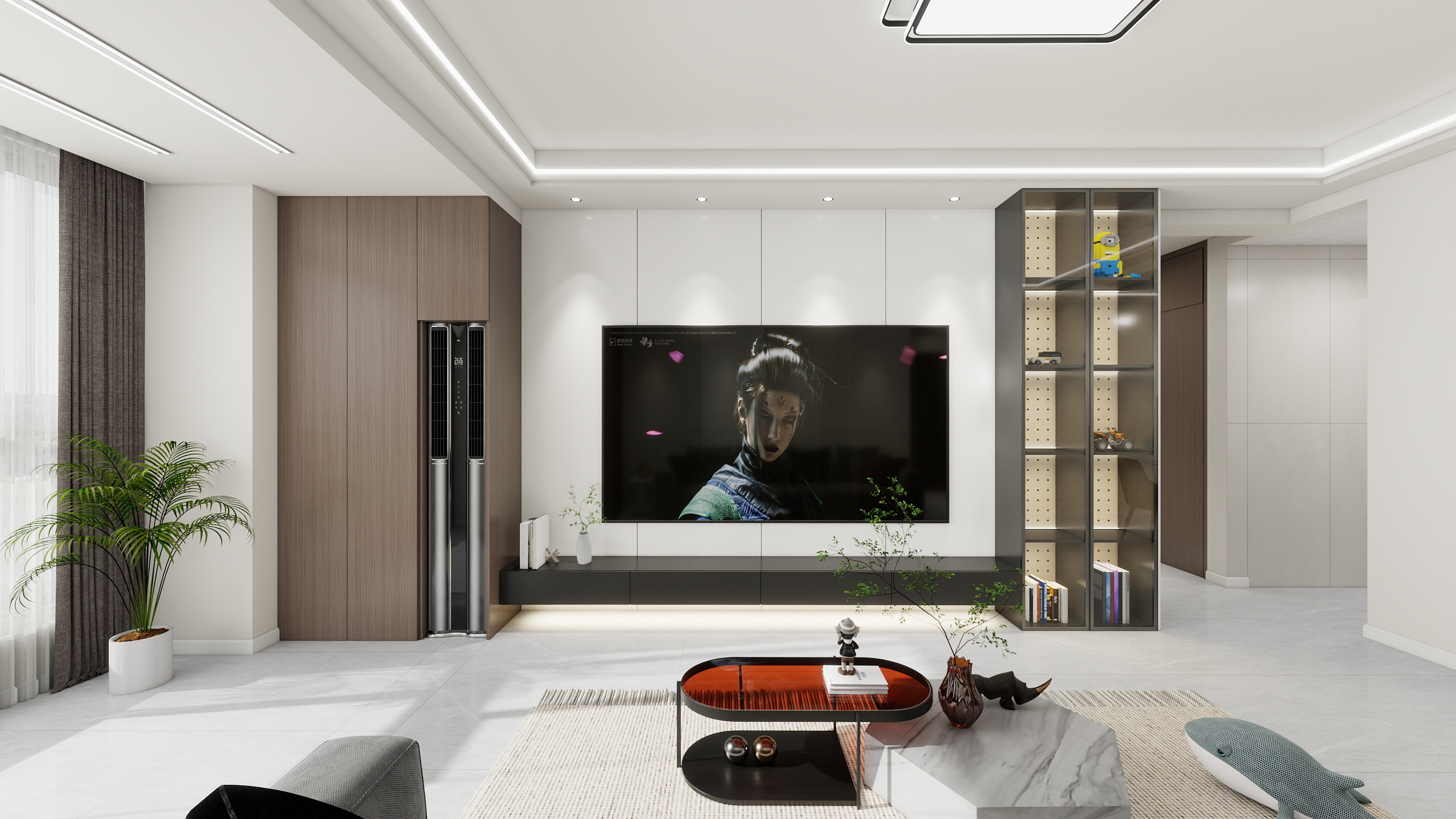 派大星12580-111㎡四房客餐厅-装修设计方案