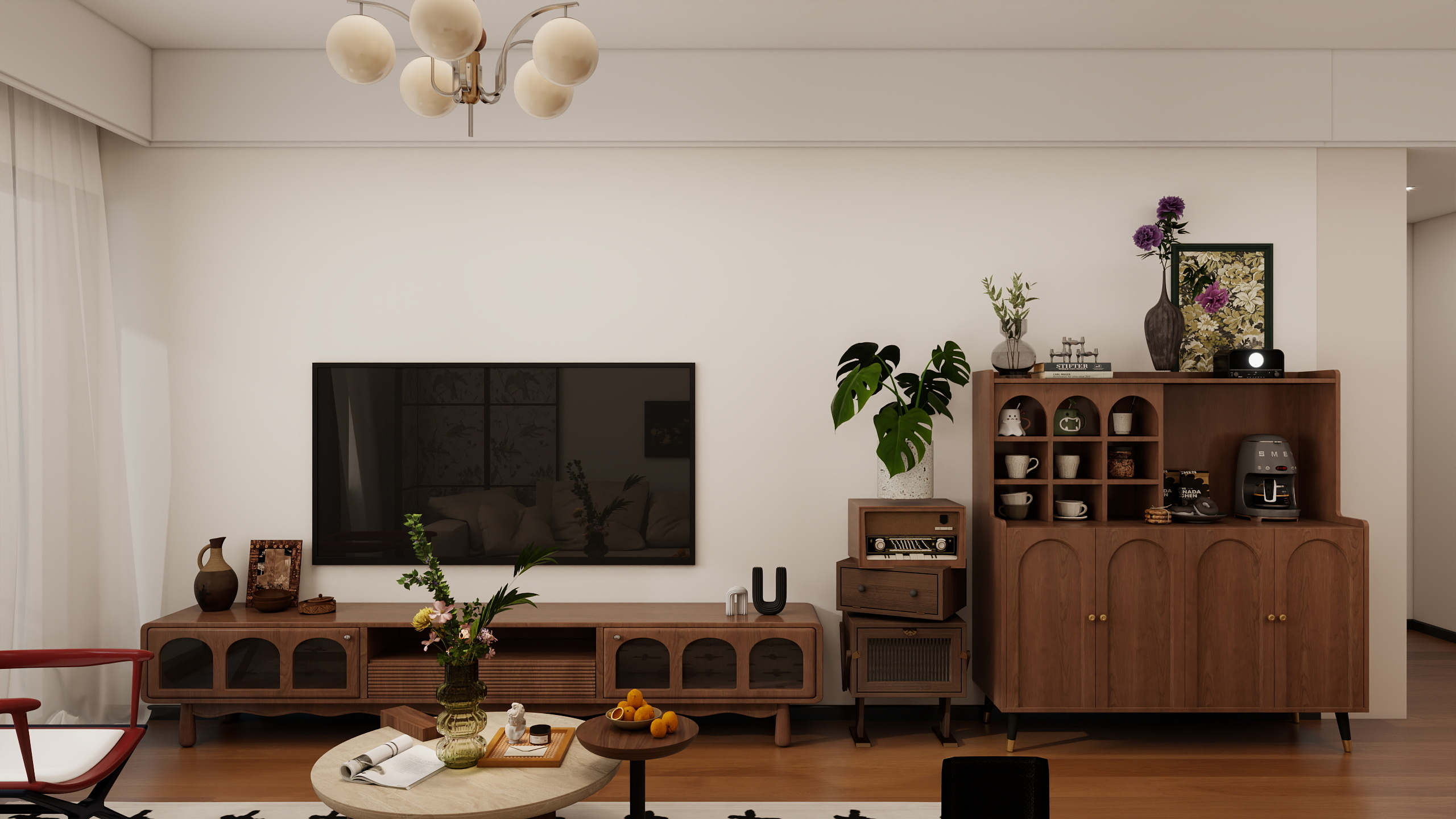 0906x.-法式99㎡2室装修效果图