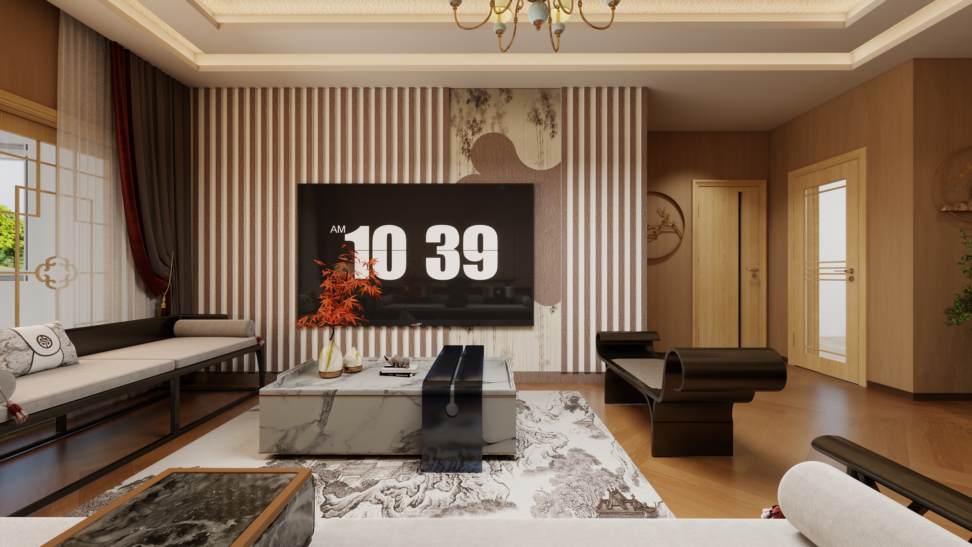 韩e棠-保利东湾2004㎡2室-装修设计方案