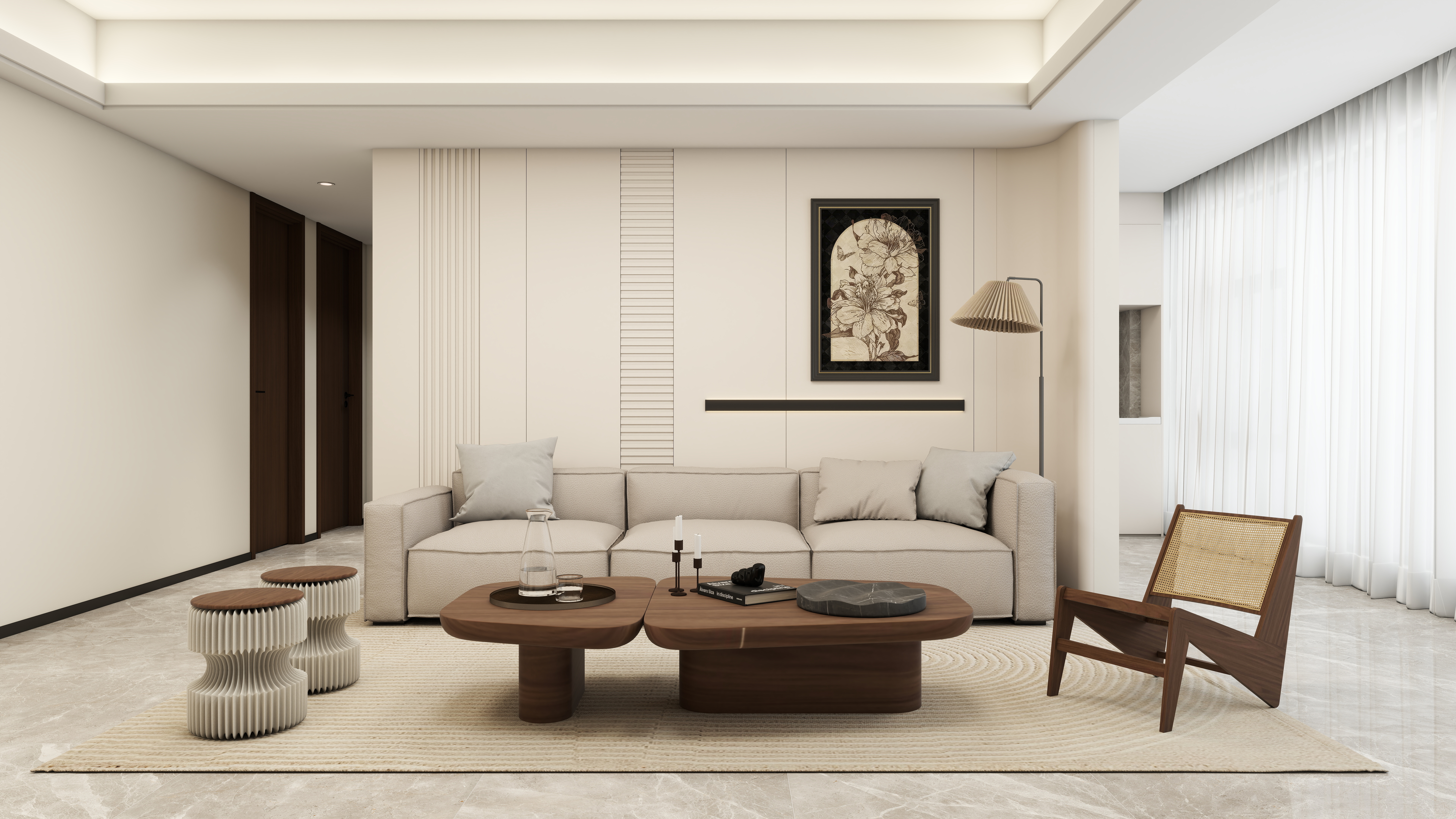 GGBobalW-君兰和鸣149㎡装修效果图