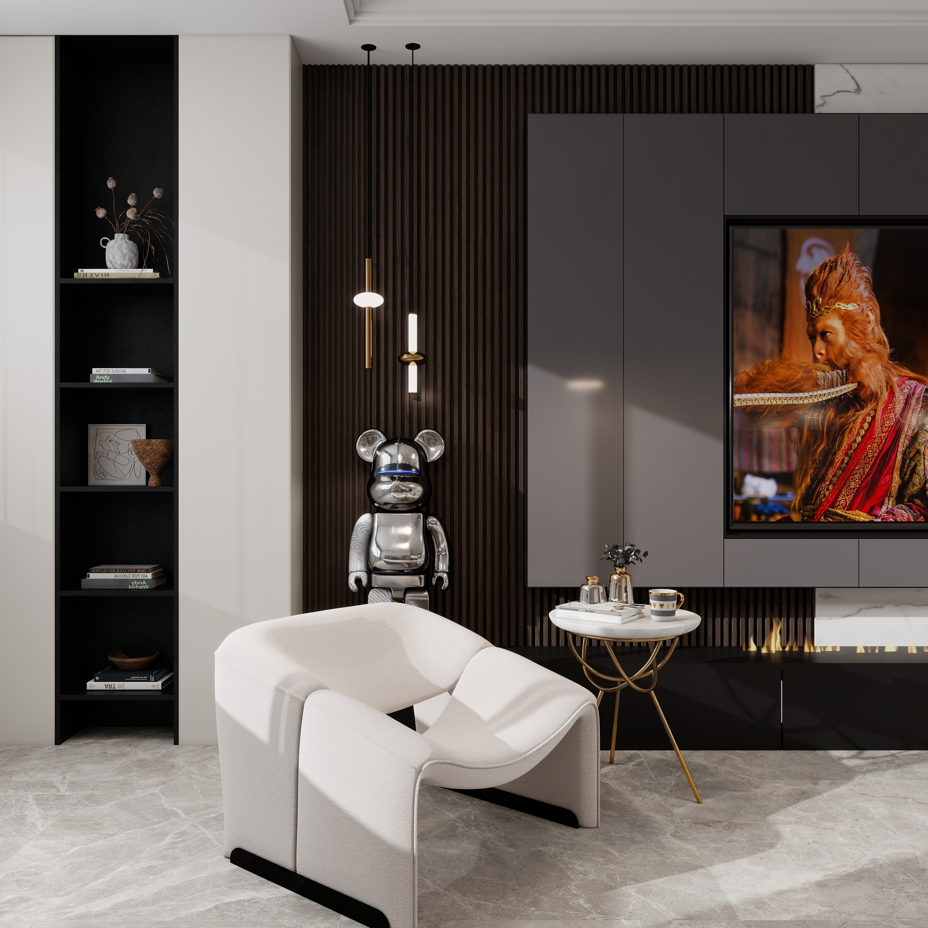 王春林II室内设计-梨山社区3F-装修设计方案