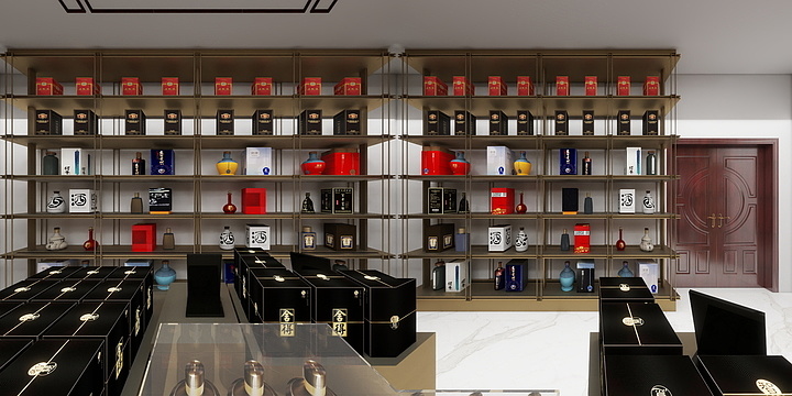 赖祥朋-白酒仓储室-装修设计方案