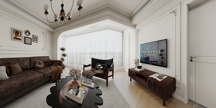 陈金煌整案设计-中古风案例-装修设计方案